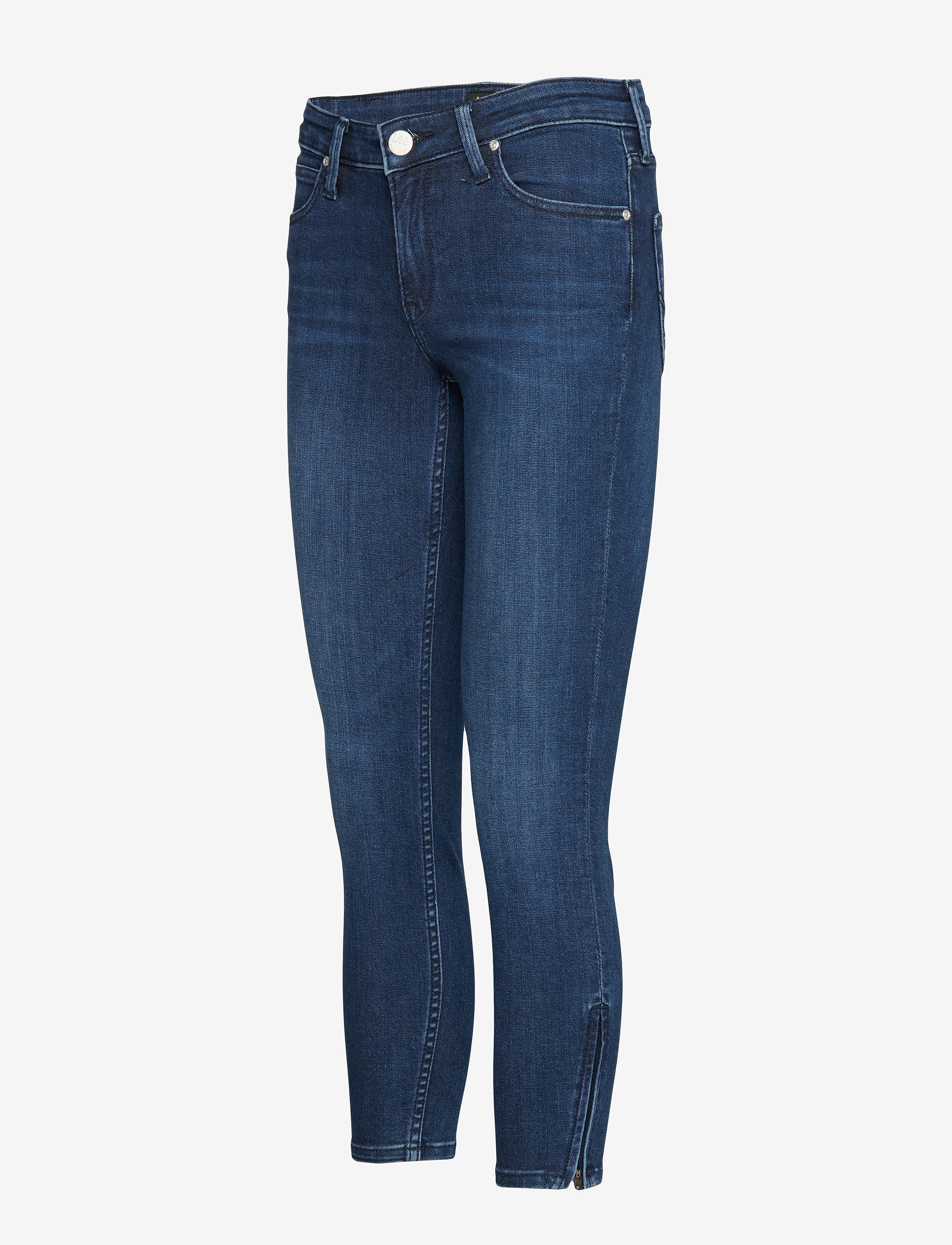 Lee Jeans - SCARLETT CROPPED - sitka worn in - 2