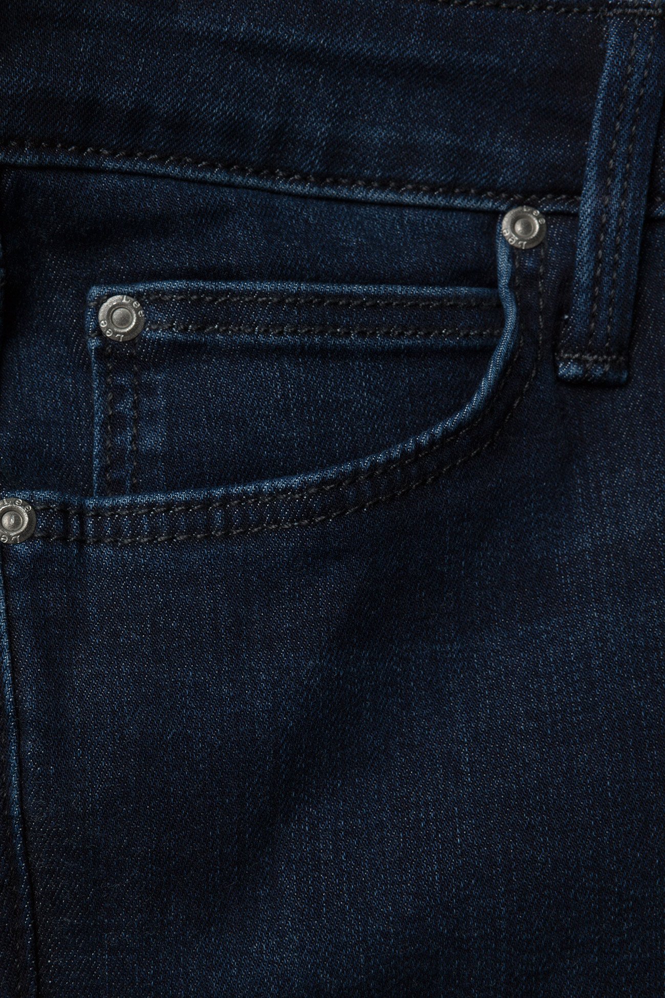 Lee Jeans - SCARLETT CROPPED - polished indigo - 2