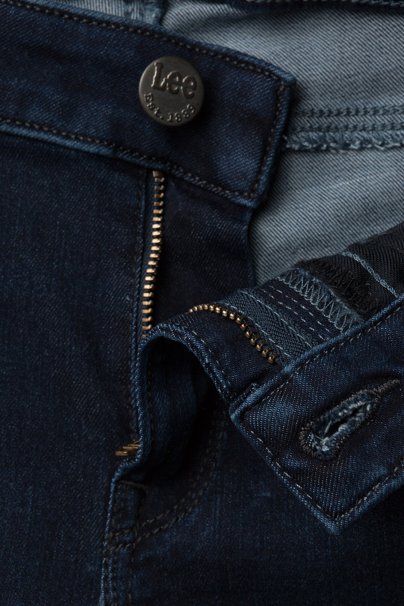 Lee Jeans - SCARLETT CROPPED - polished indigo - 3