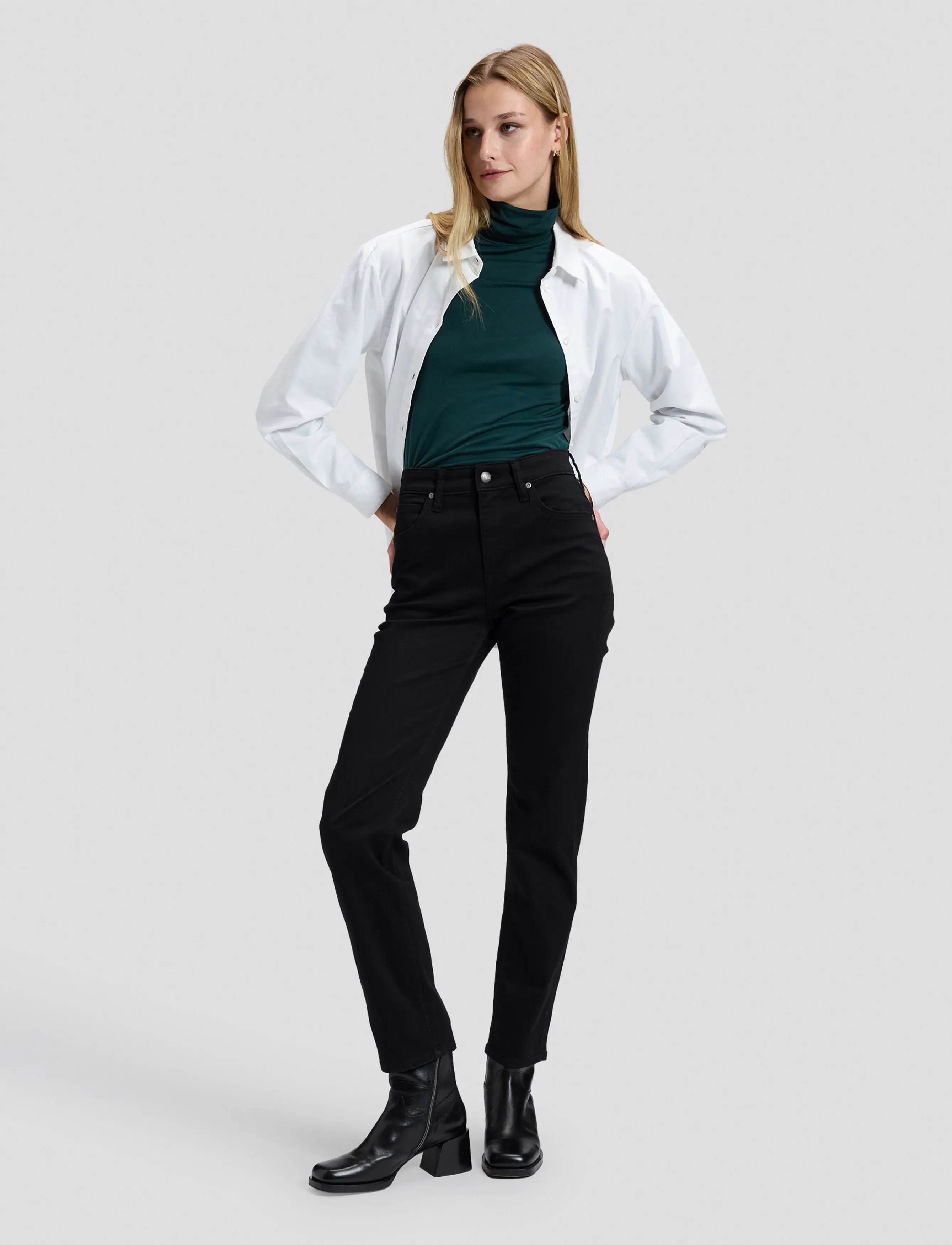 Lee Jeans - CAROL - igapäevane stiil - base black - 2