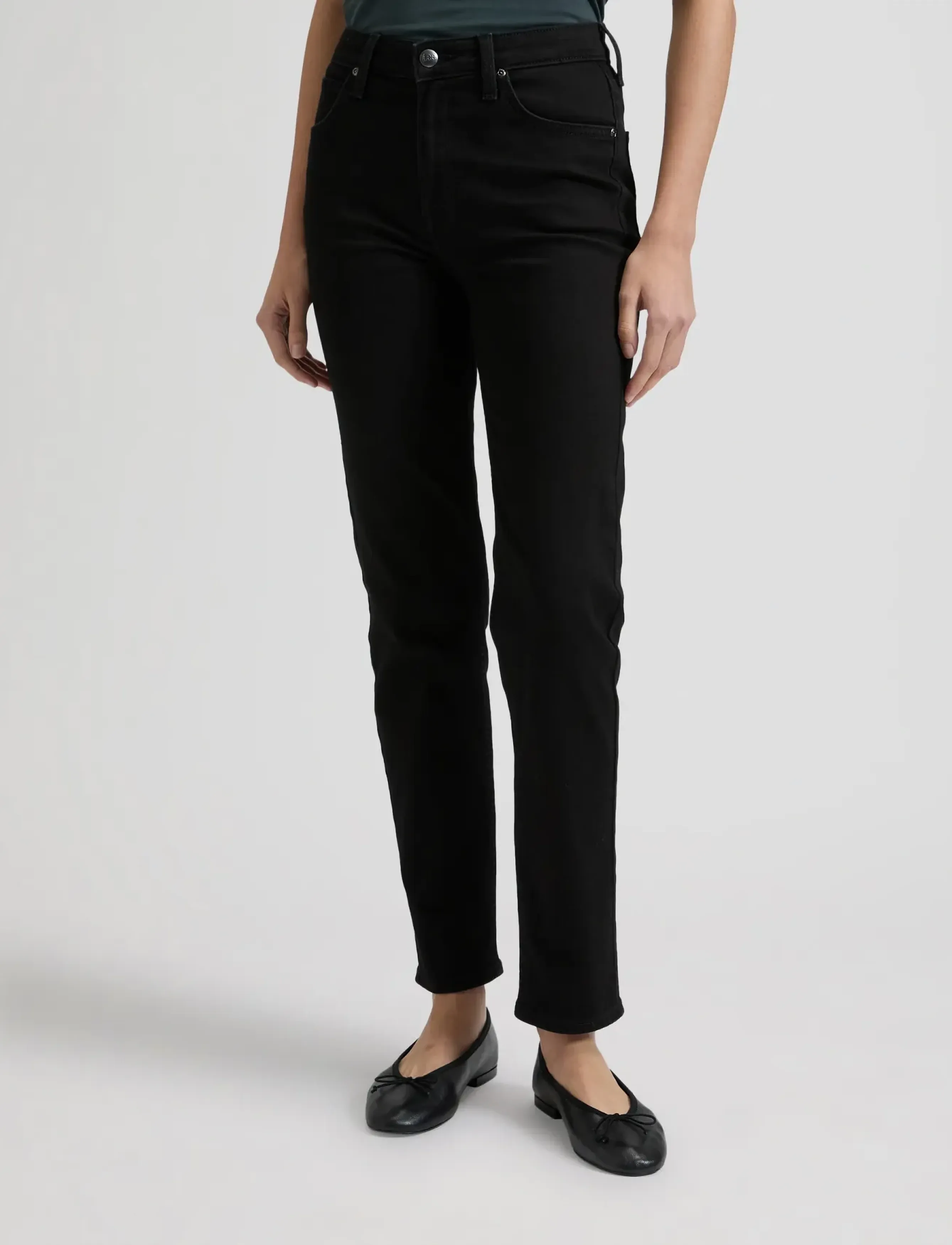 Lee Jeans CAROL - Kollektioner - BLACK / black