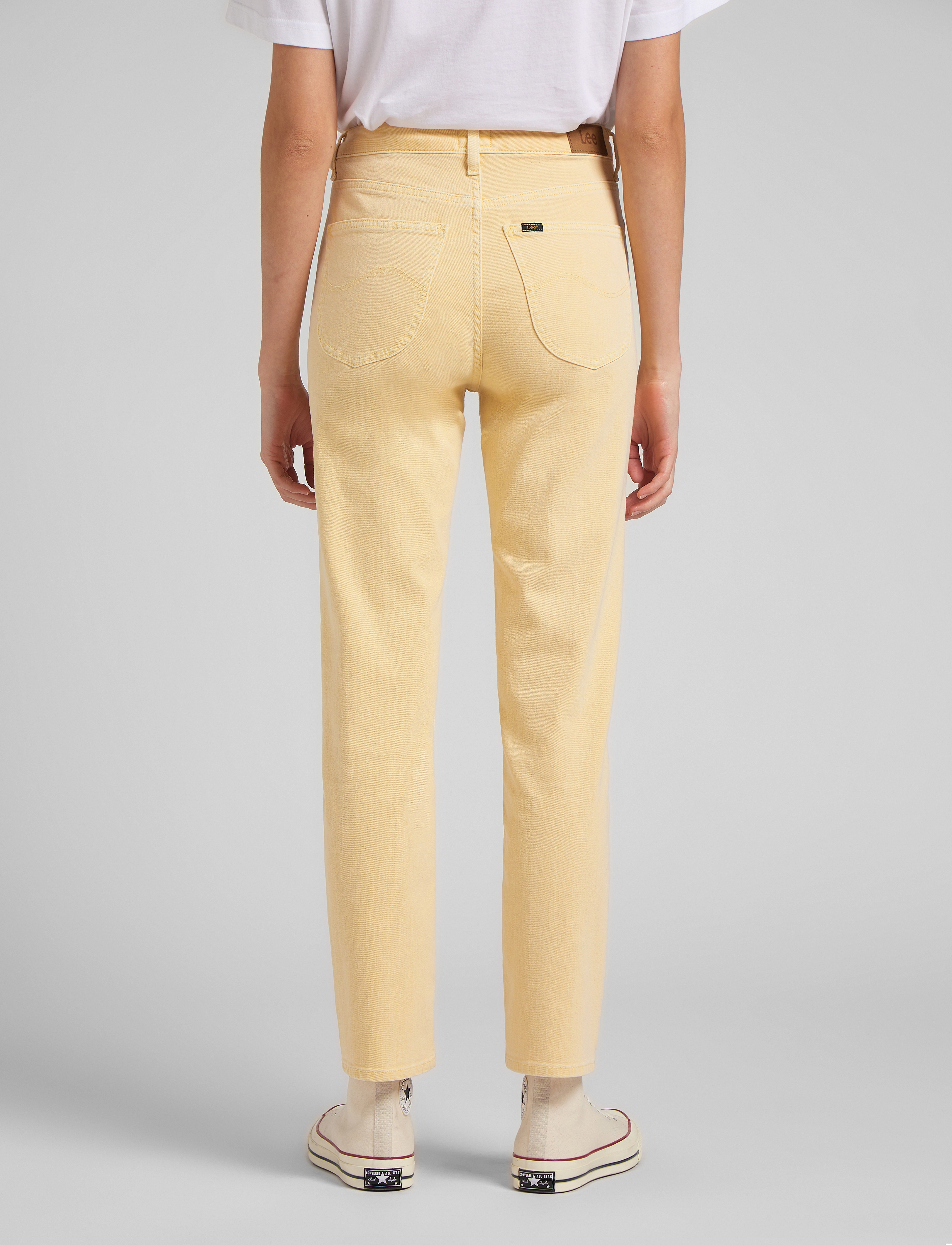 Lee Jeans - CAROL - sirge säärega teksad - sand - 3