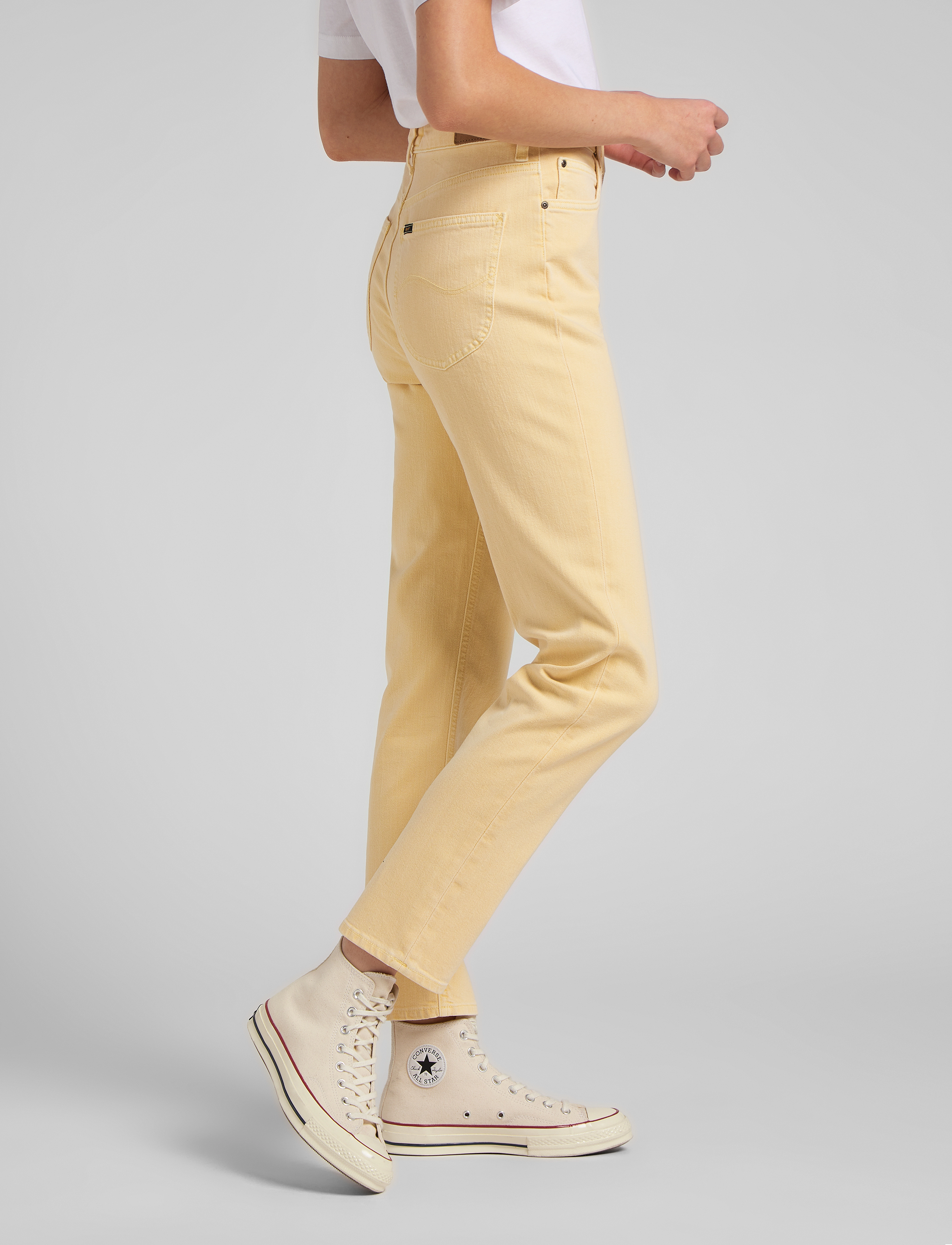 Lee Jeans - CAROL - sirge säärega teksad - sand - 5