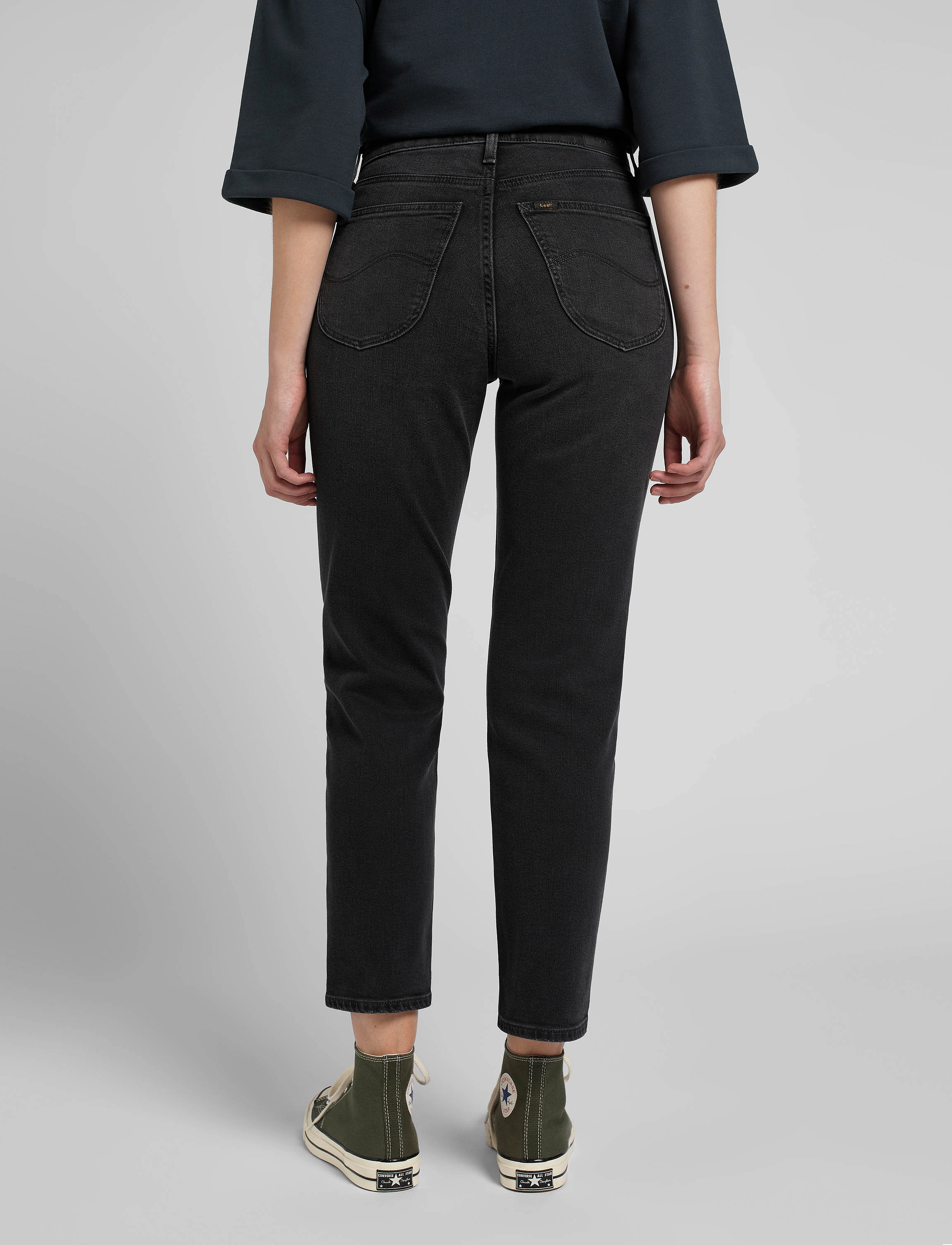 Lee Jeans - CAROL - straight jeans - captain black - 3