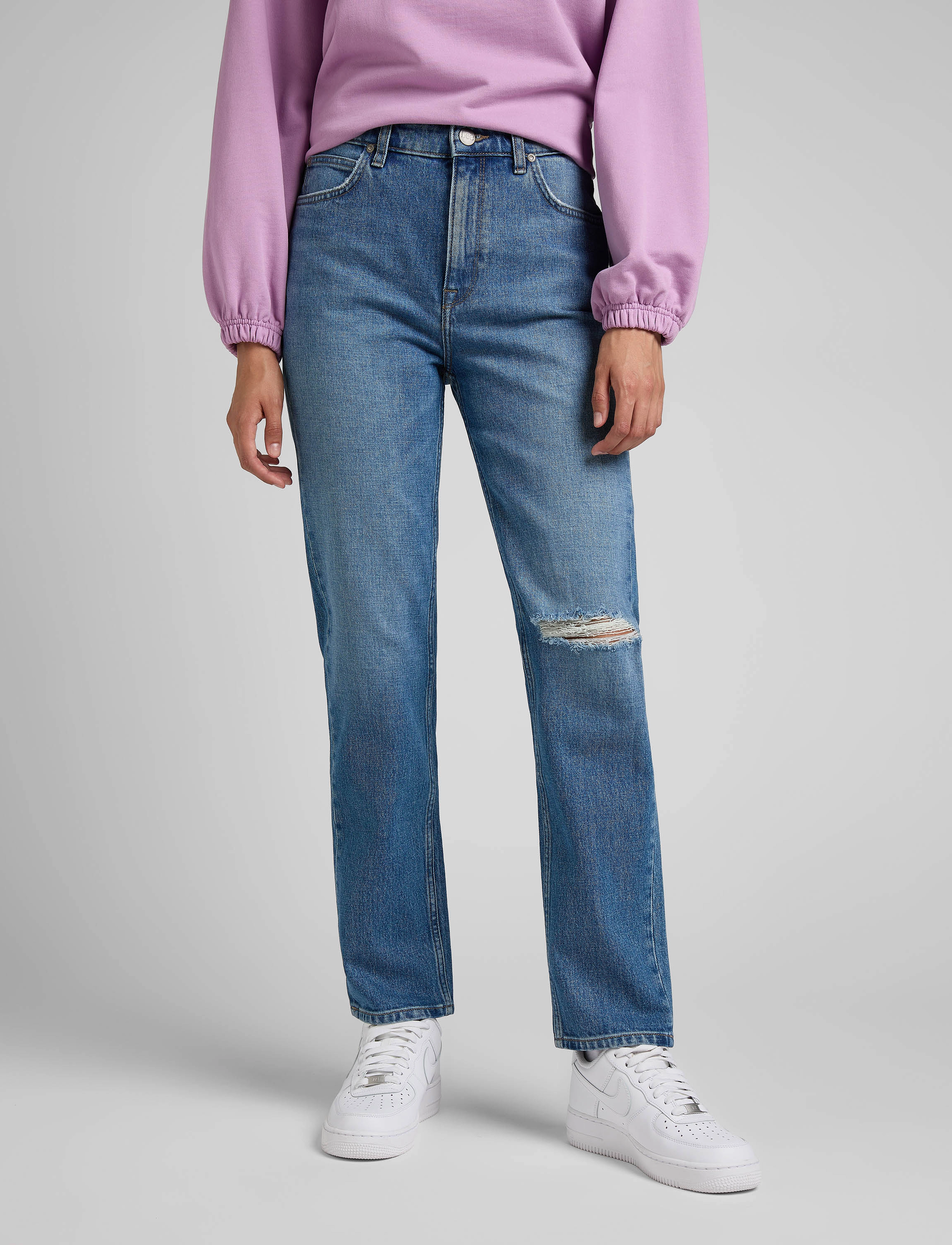 Lee Jeans - CAROL - mid trashed - 2