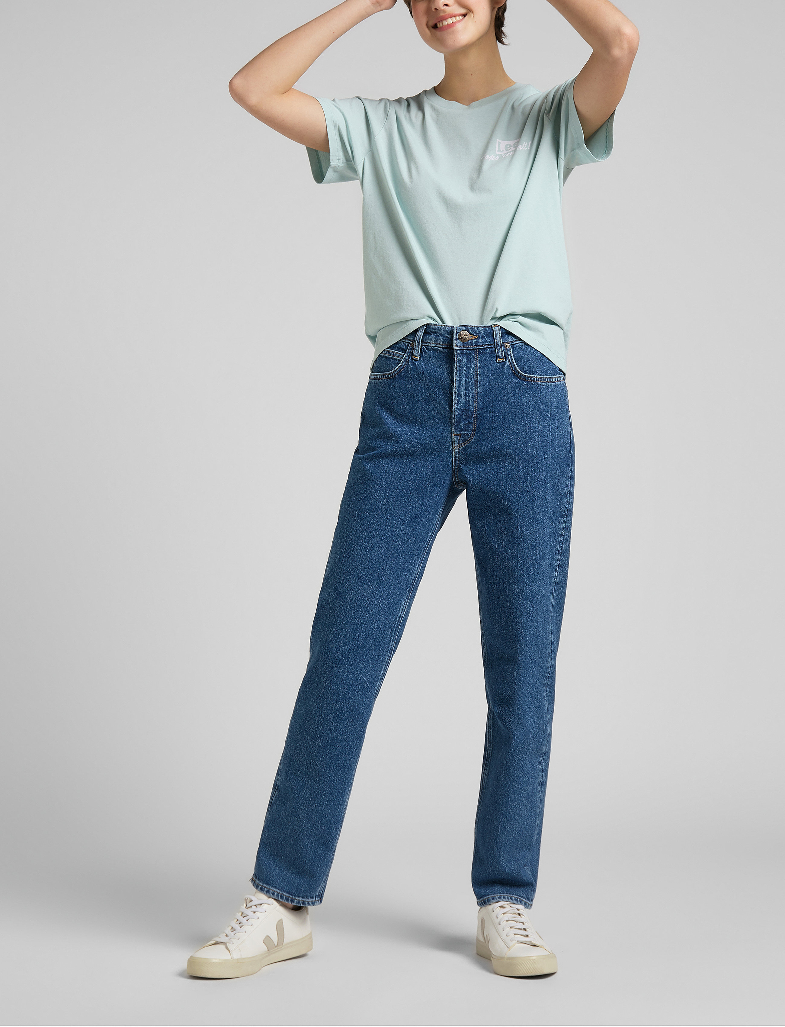 Lee Jeans CAROL - Transitional Layering - STONE MAREN / blue