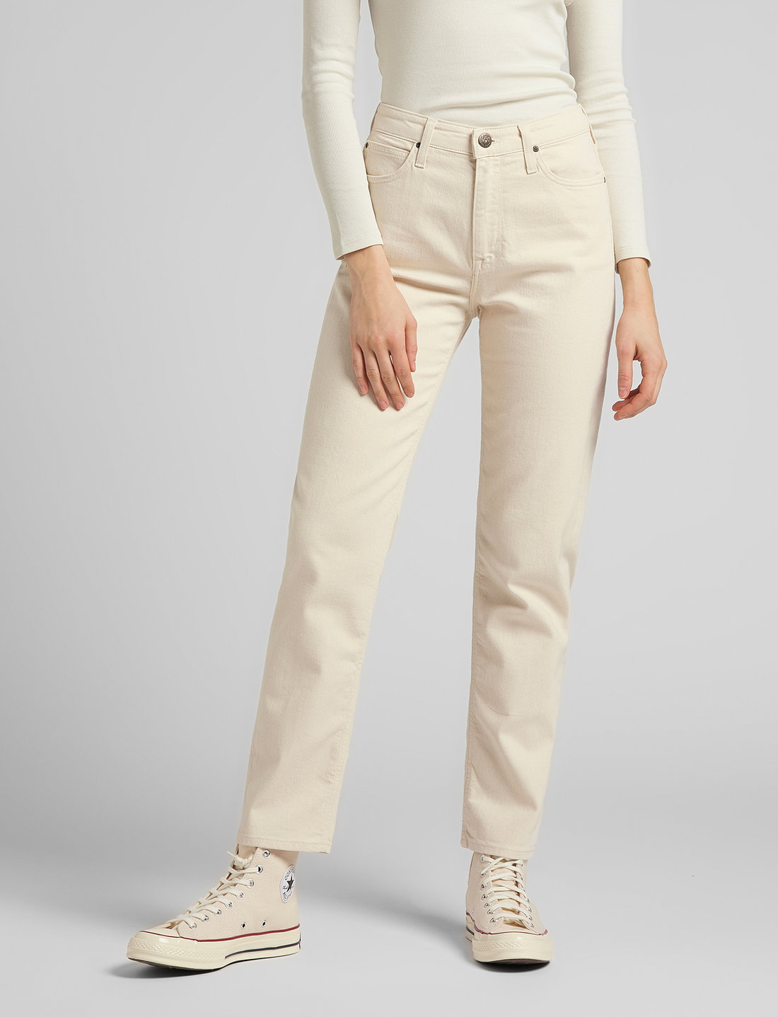 Lee beige jeans hotsell