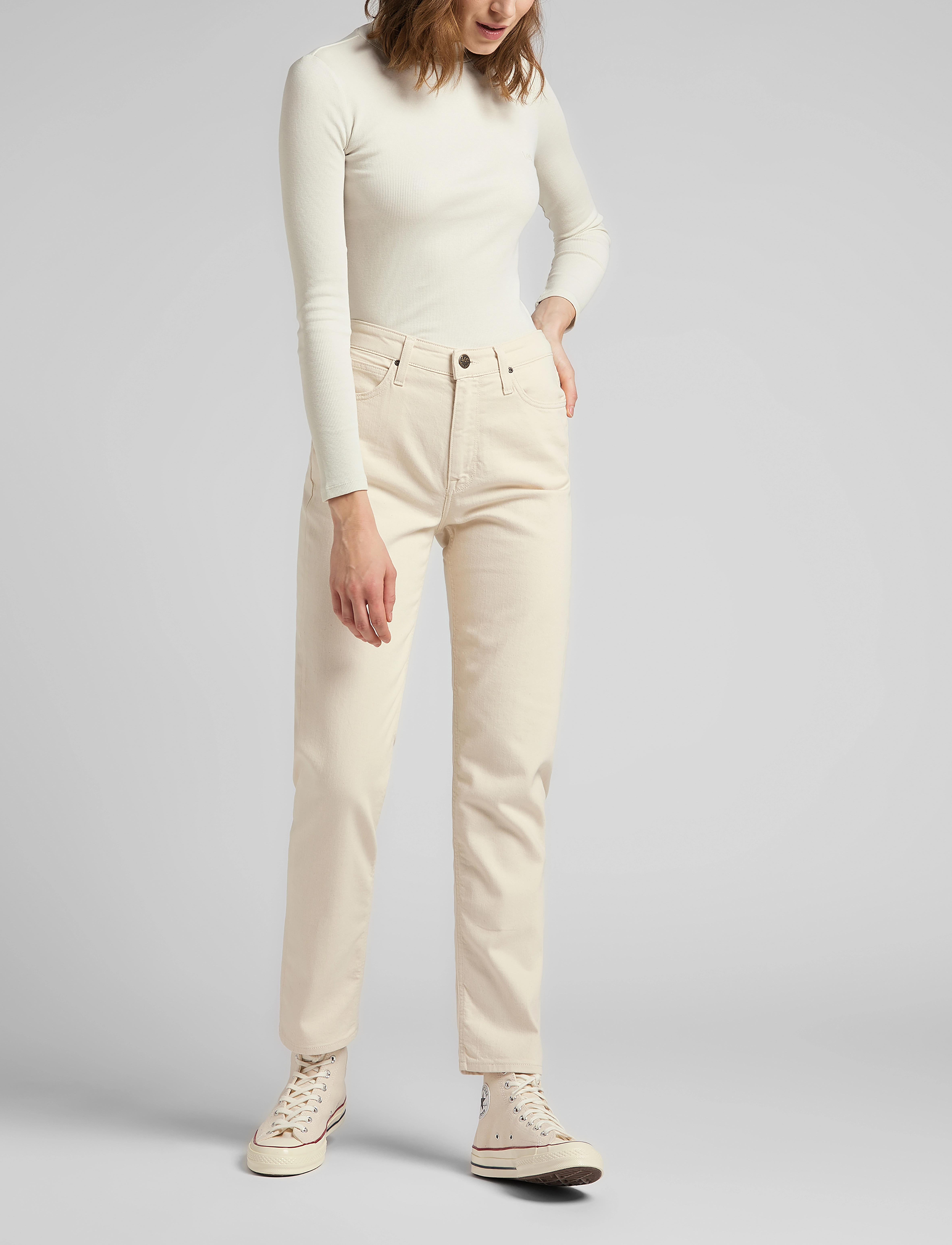 Lee Jeans - CAROL - ecru - 4