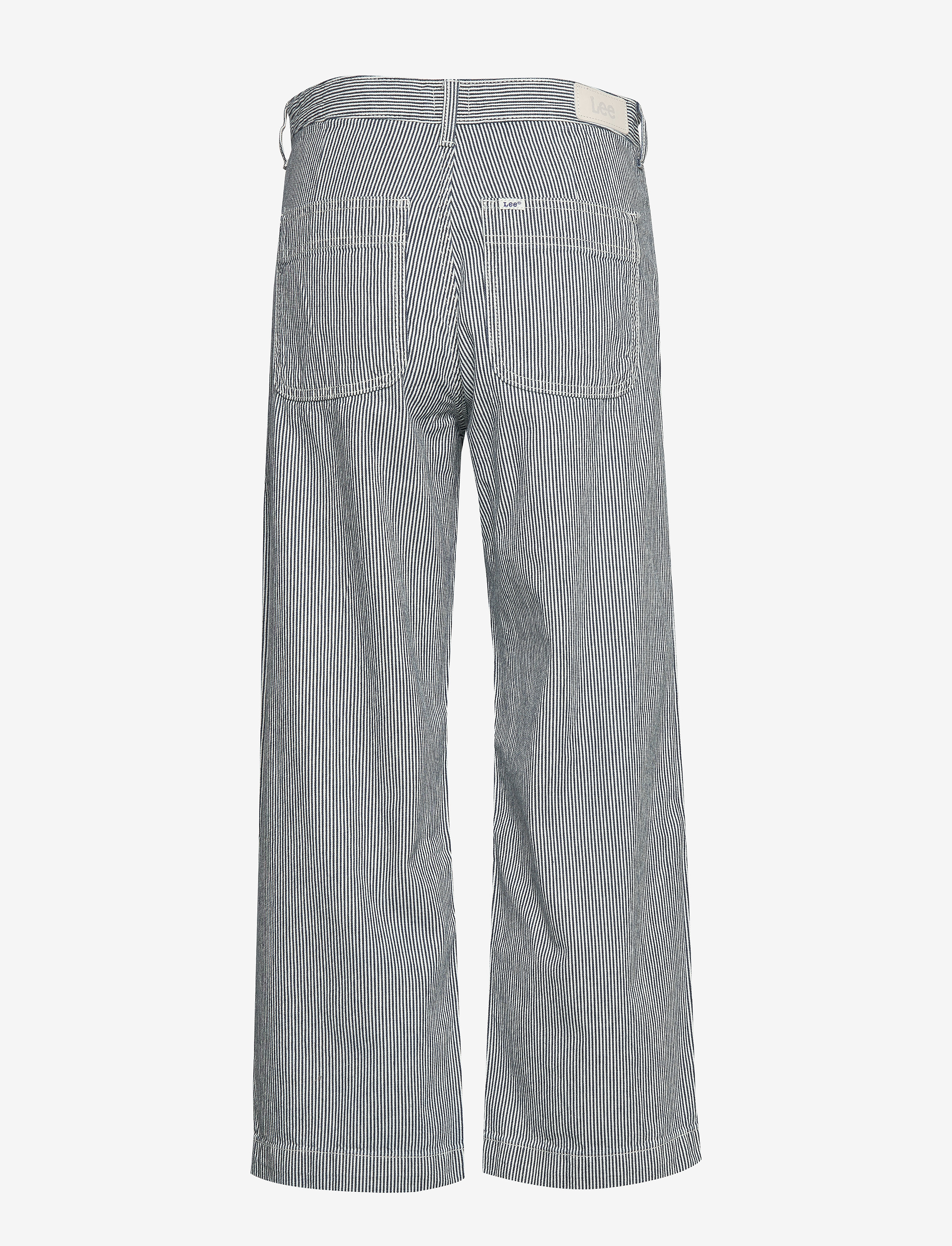 Lee Jeans - PATCHPOCKET WIDE LEG - hickory stripe - 1