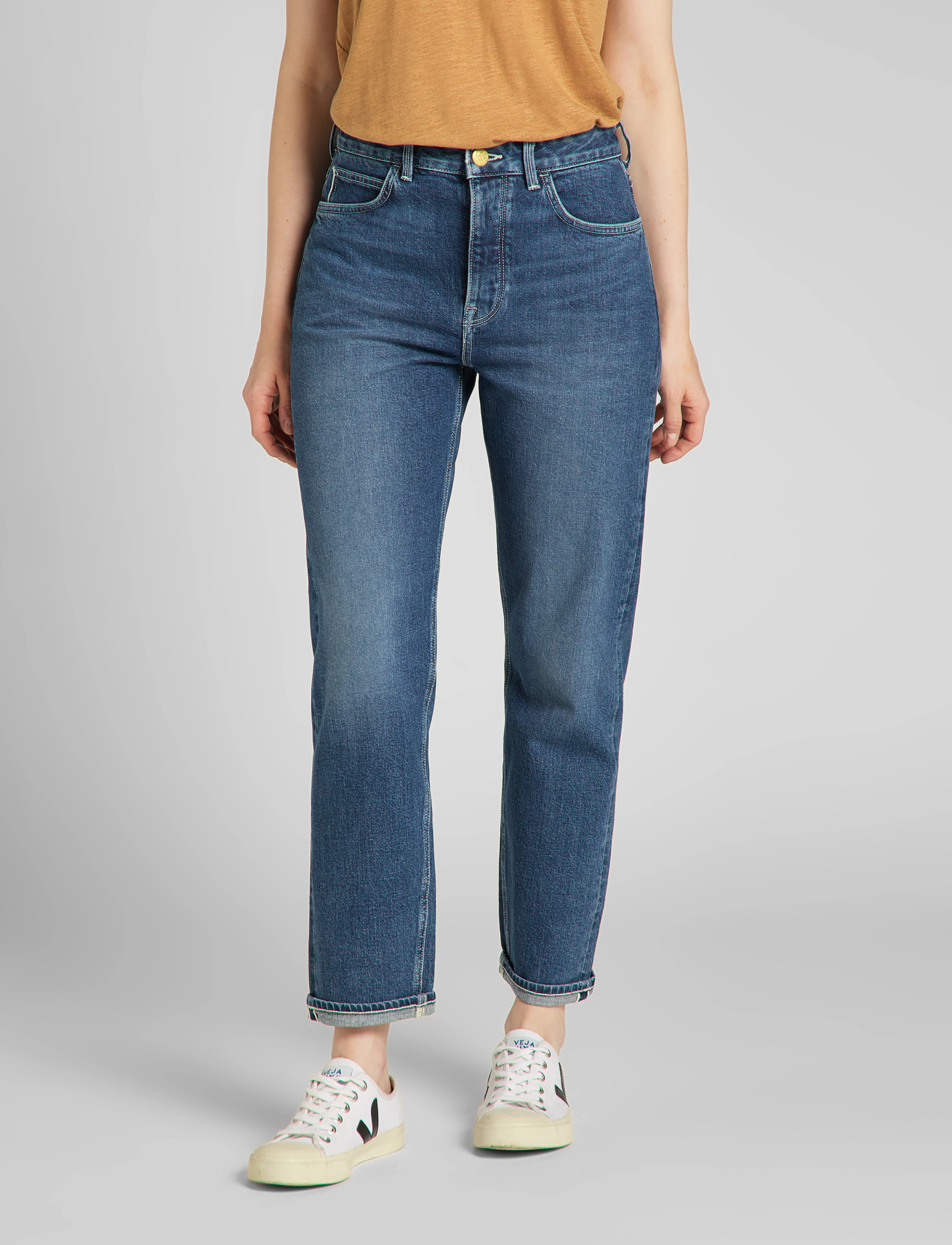 Lee Jeans - CAROL BUTTON FLY - mid newberry - 2
