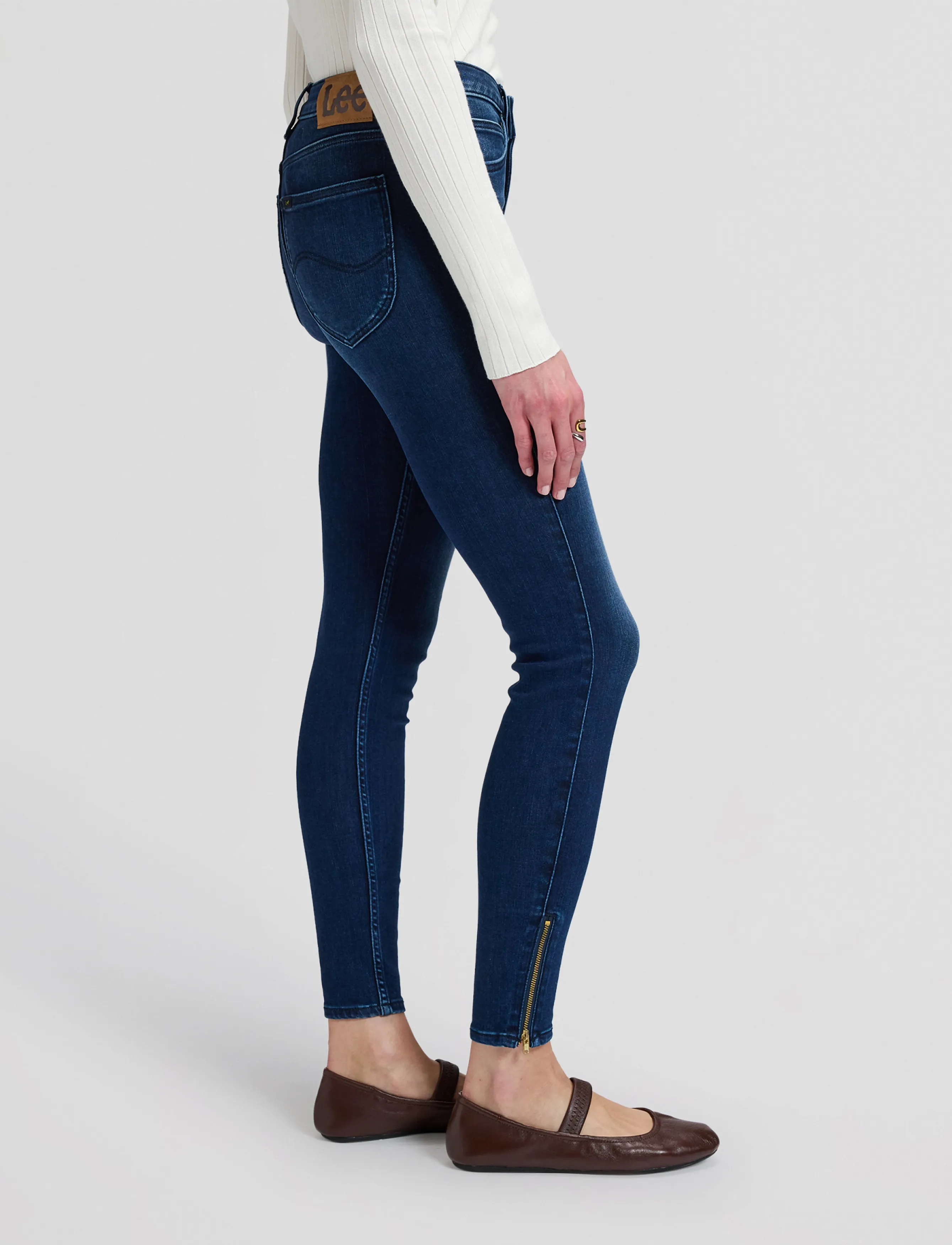 Lee Jeans - SCARLETT HIGH ZIP - dive deeper - 4