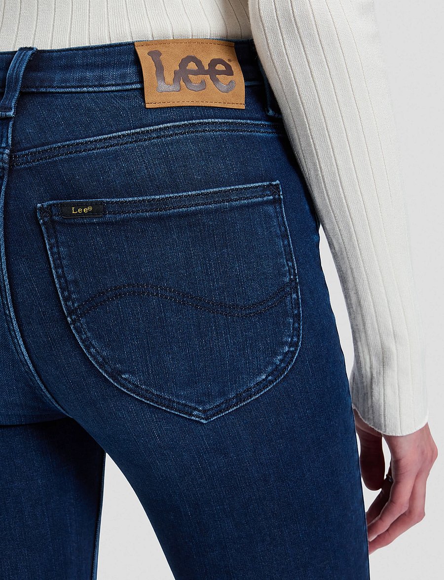Lee Jeans - SCARLETT HIGH ZIP - slim-fit-jeans - dive deeper - 5