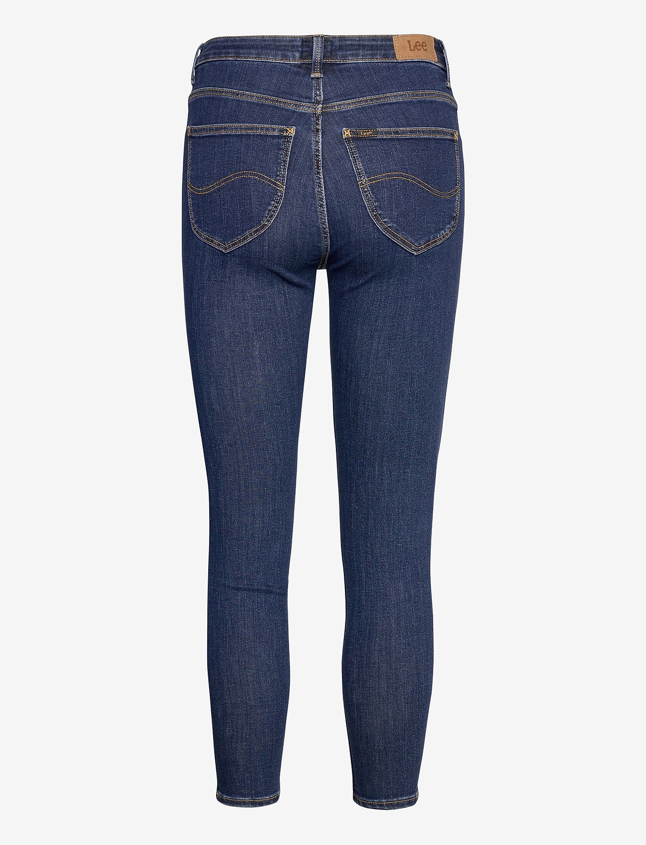 Lee Jeans - SCARLETT HIGH ZIP - siaurėjantys džinsai - stone travis - 1