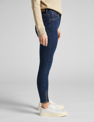 Lee Jeans - SCARLETT HIGH ZIP - siaurėjantys džinsai - stone travis - 2