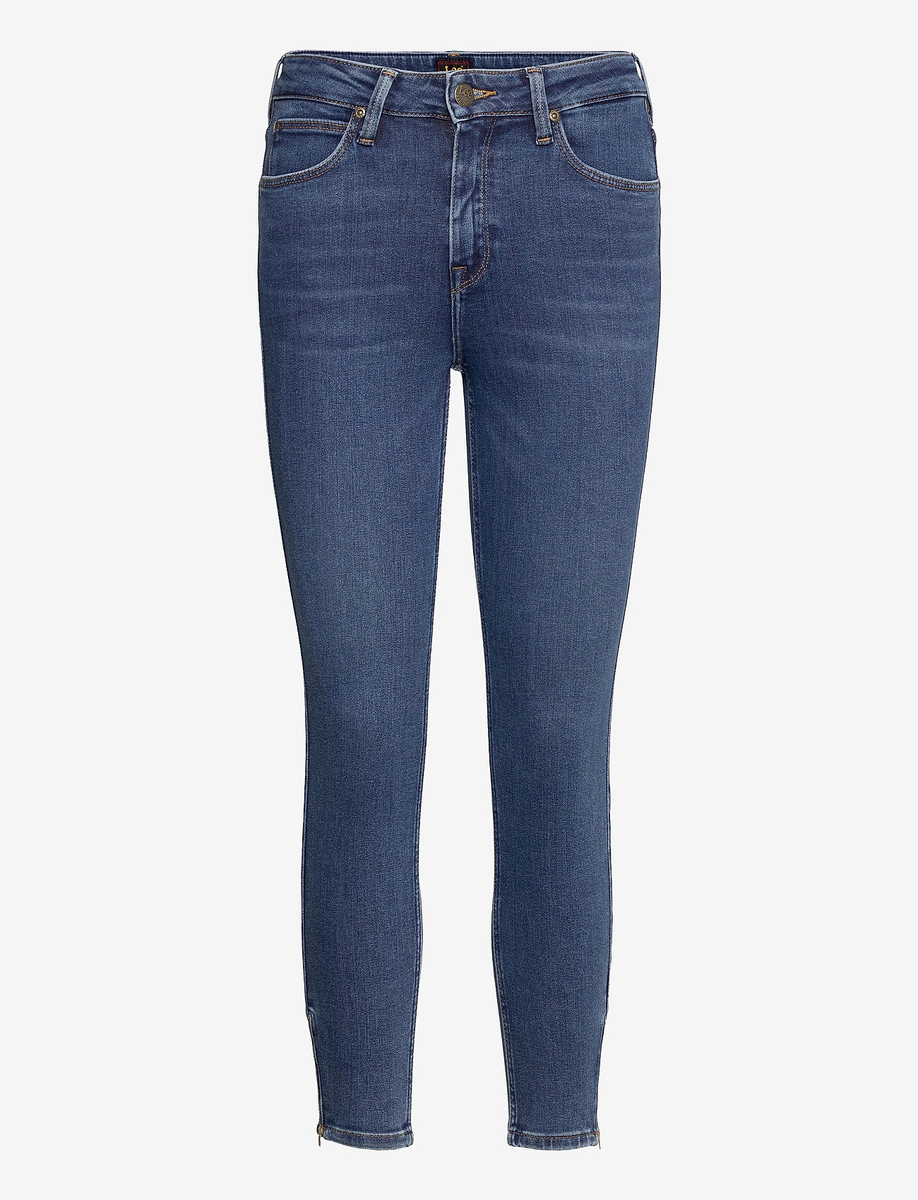 Lee Jeans - SCARLETT HIGH ZIP - liibuvad teksad - mid ely - 0