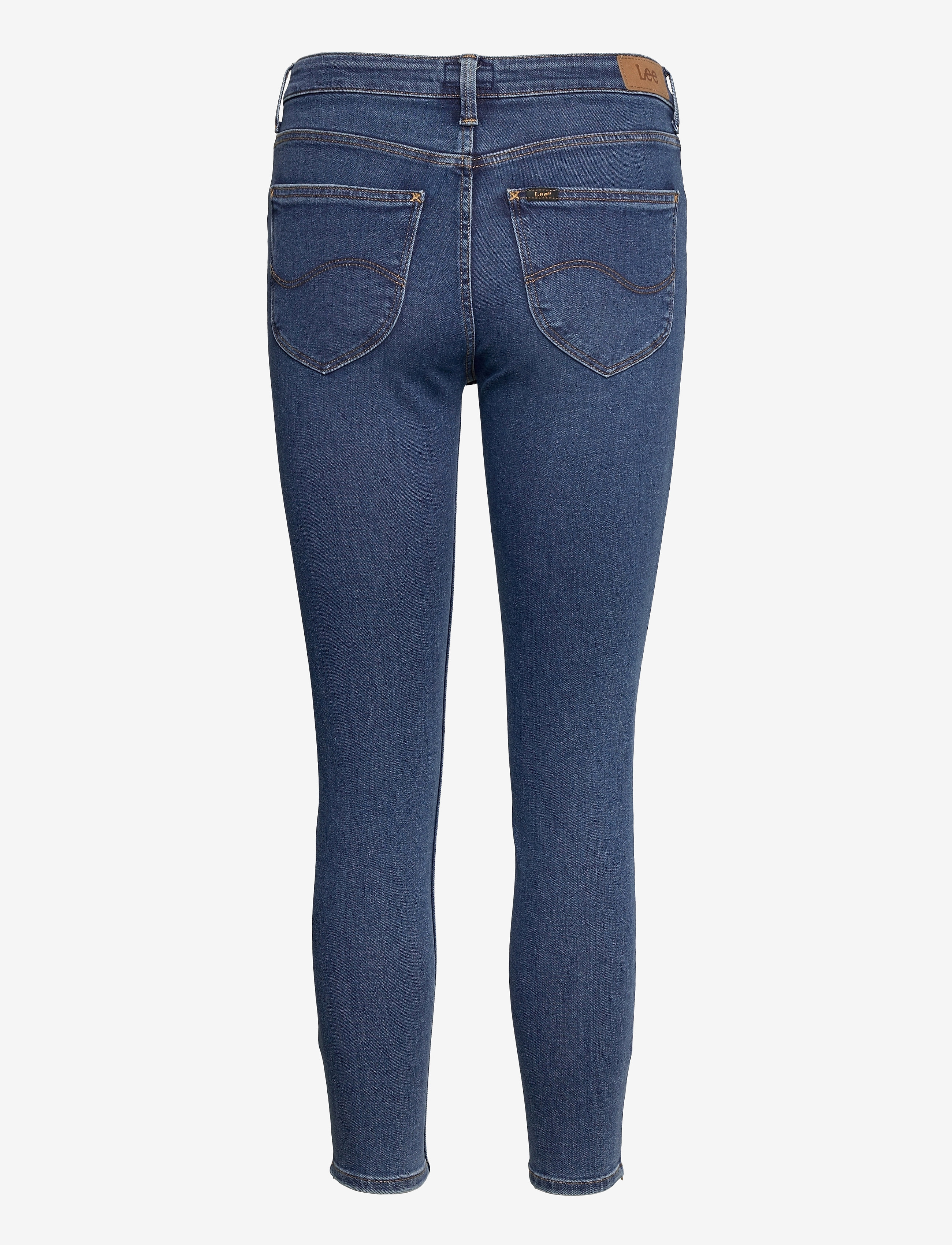 Lee Jeans - SCARLETT HIGH ZIP - siaurėjantys džinsai - mid ely - 2