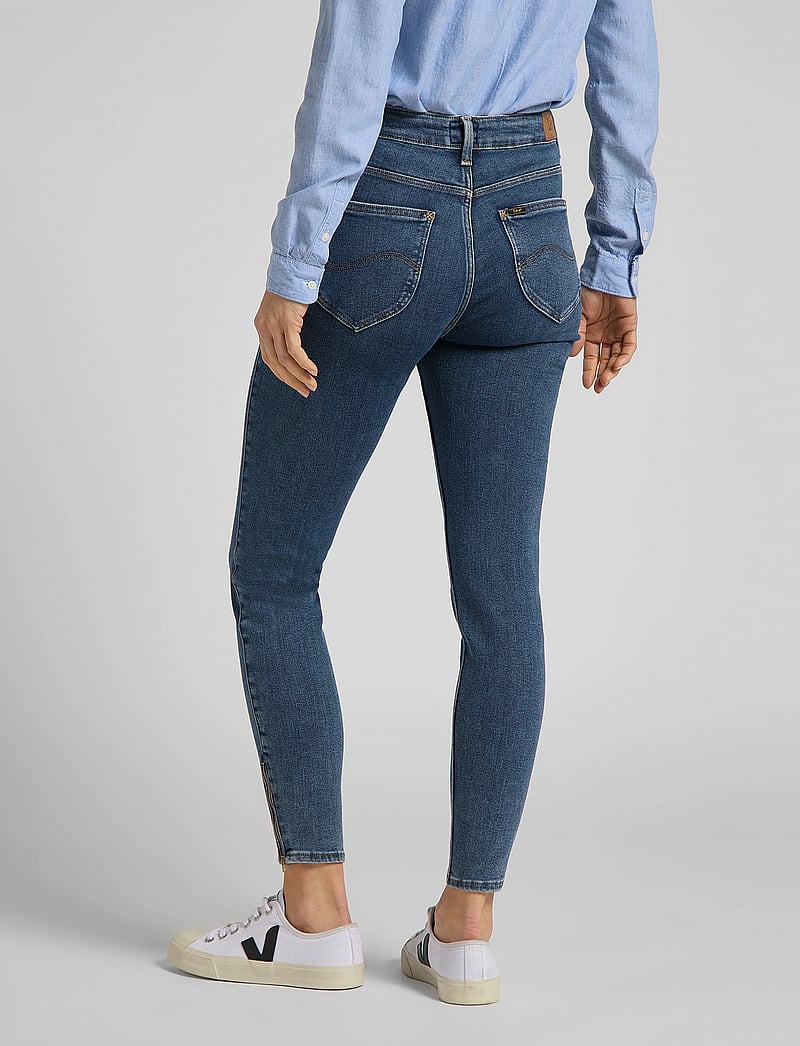 Lee Jeans - SCARLETT HIGH ZIP - skinny jeans - mid ely - 5