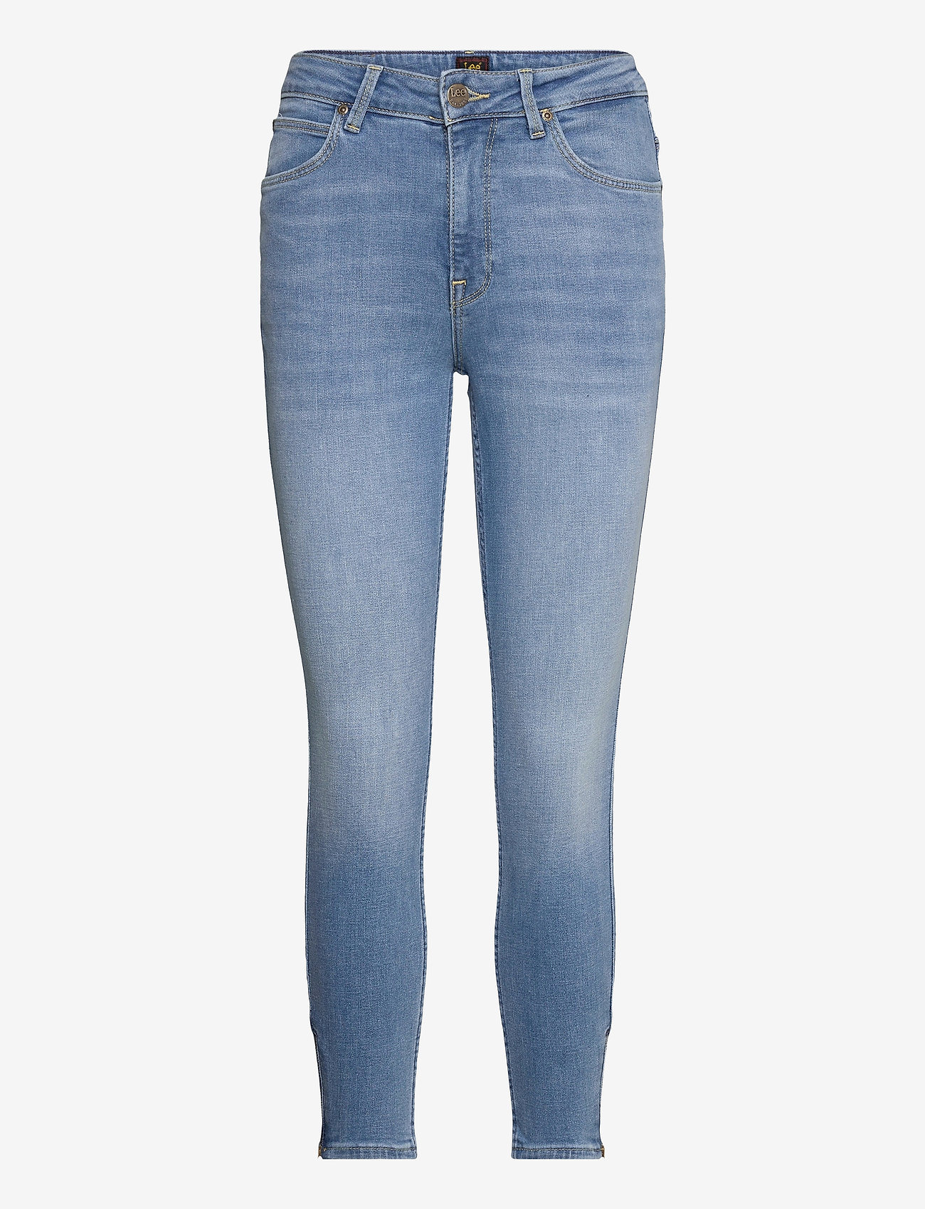 Lee Jeans - SCARLETT HIGH ZIP - liibuvad teksad - light lou - 0