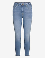 Lee Jeans - SCARLETT HIGH ZIP - liibuvad teksad - light lou - 0