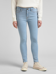 Lee Jeans - SCARLETT HIGH ZIP - skinny jeans - light ruby - 2