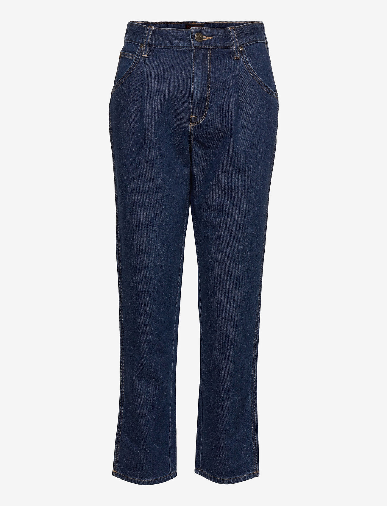 Lee Jeans - CAROL PLEATED - džinsa bikses ar taisnām starām - rinse - 0