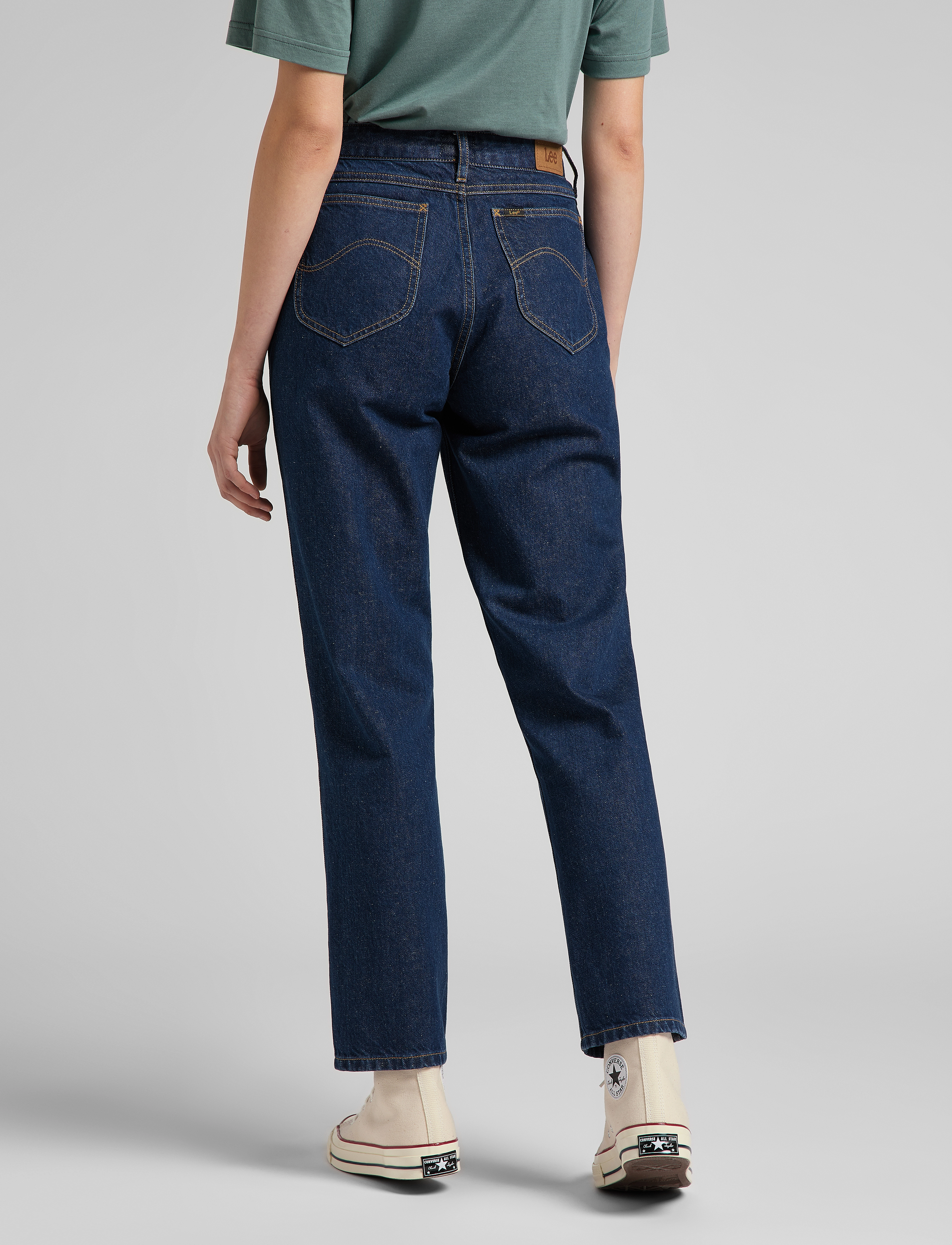Lee Jeans - CAROL PLEATED - tiesaus kirpimo džinsai - rinse - 3