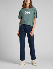 Lee Jeans - CAROL PLEATED - džinsa bikses ar taisnām starām - rinse - 4