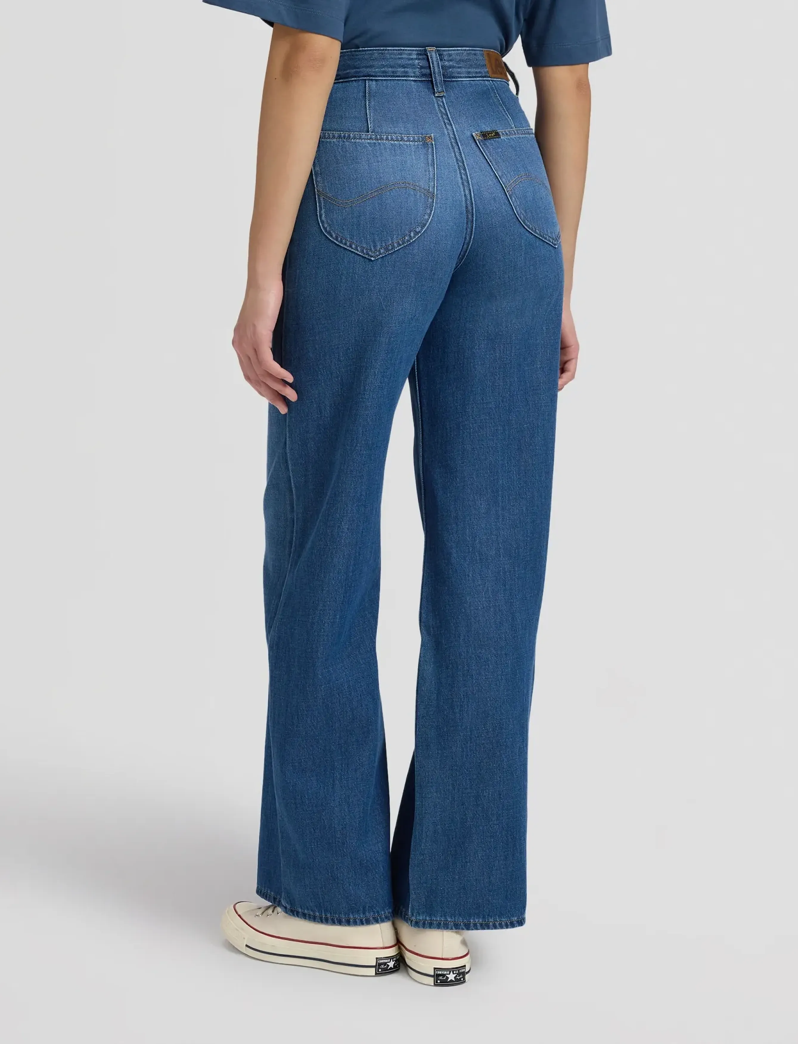 Lee Jeans - STELLA - brede jeans - botanical bliss - 3