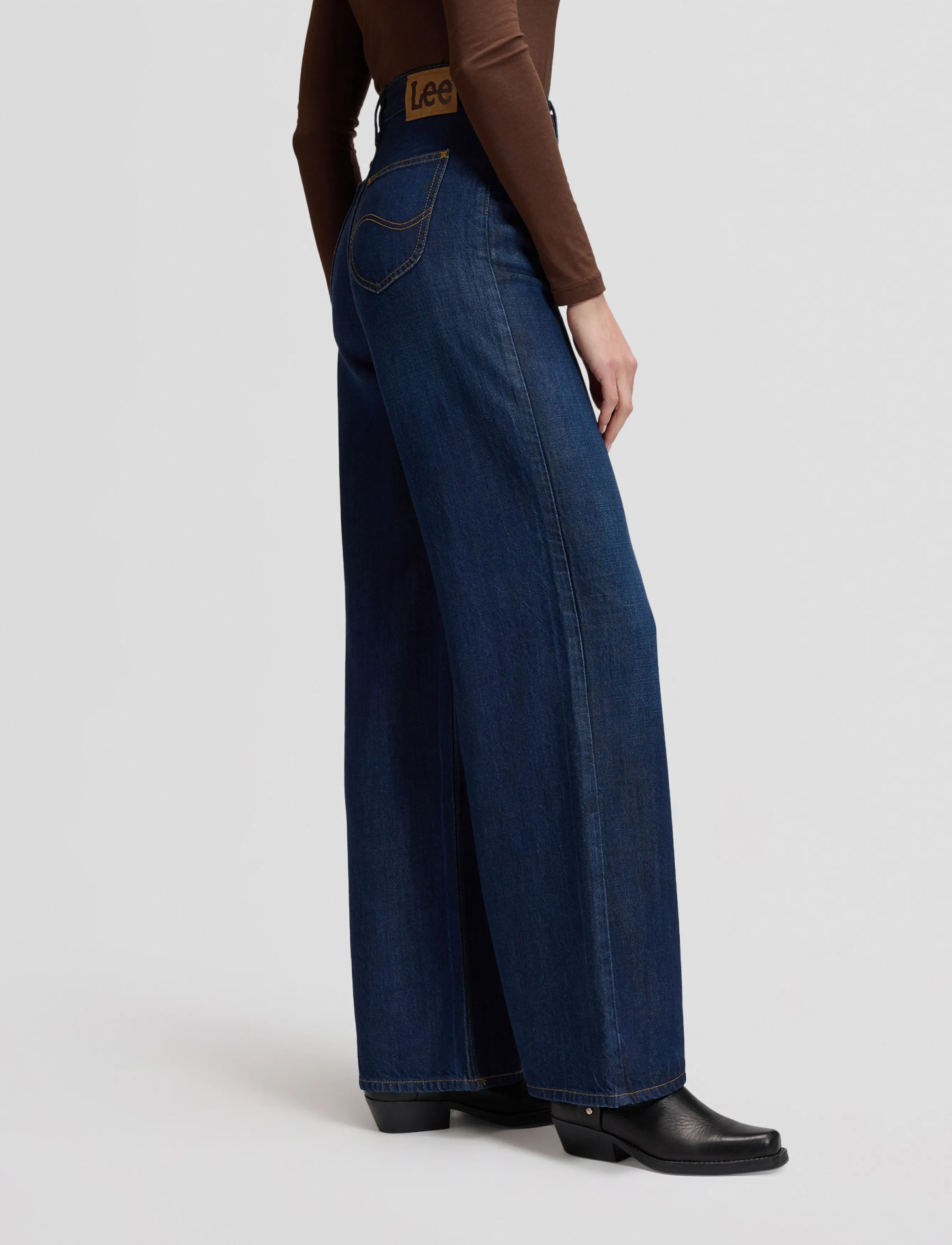 Lee Jeans - STELLA - laia säärega teksad - dark navy - 5