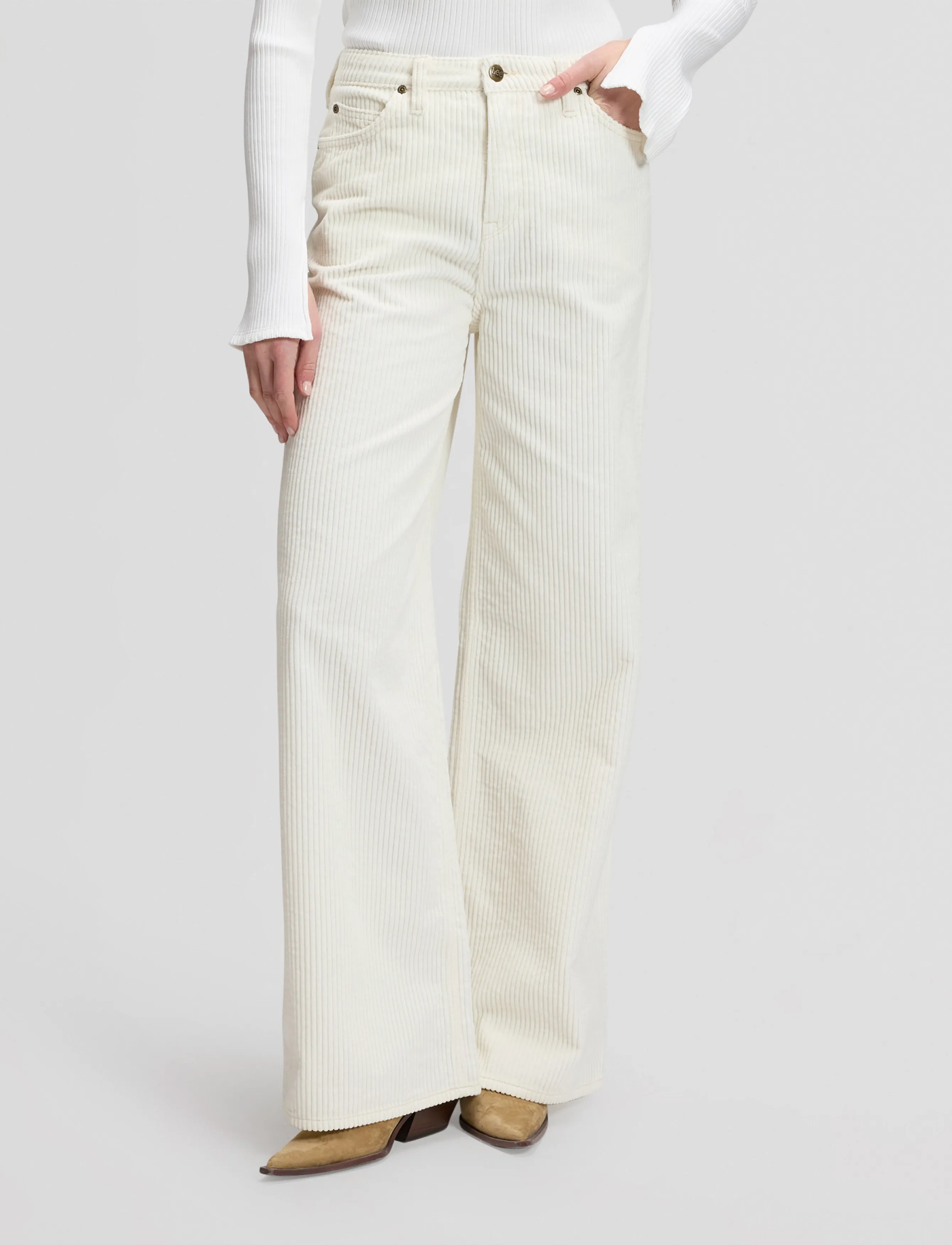 Lee Jeans - STELLA - vida jeans - ecru - 2
