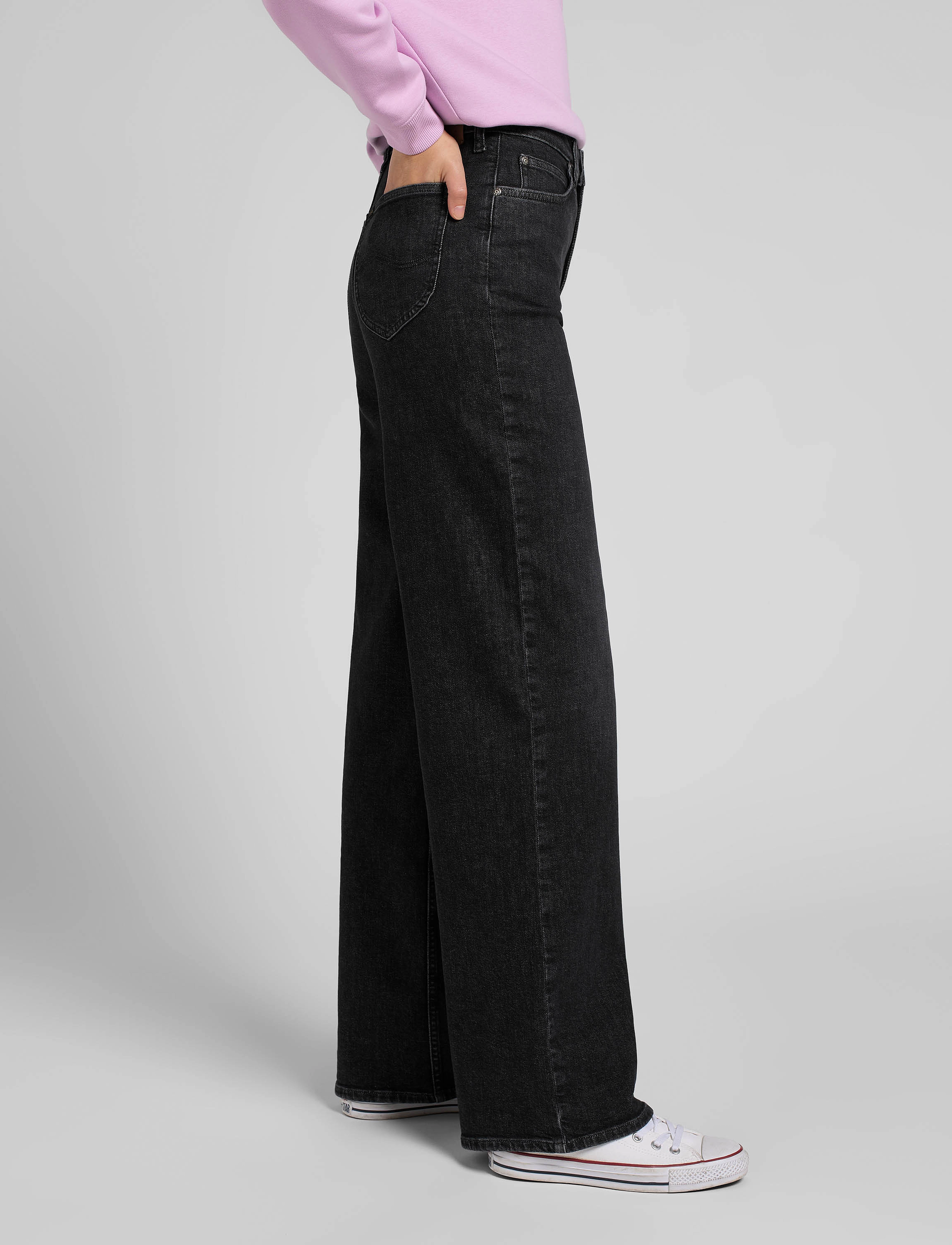 Lee Jeans - STELLA A LINE - ash - 5