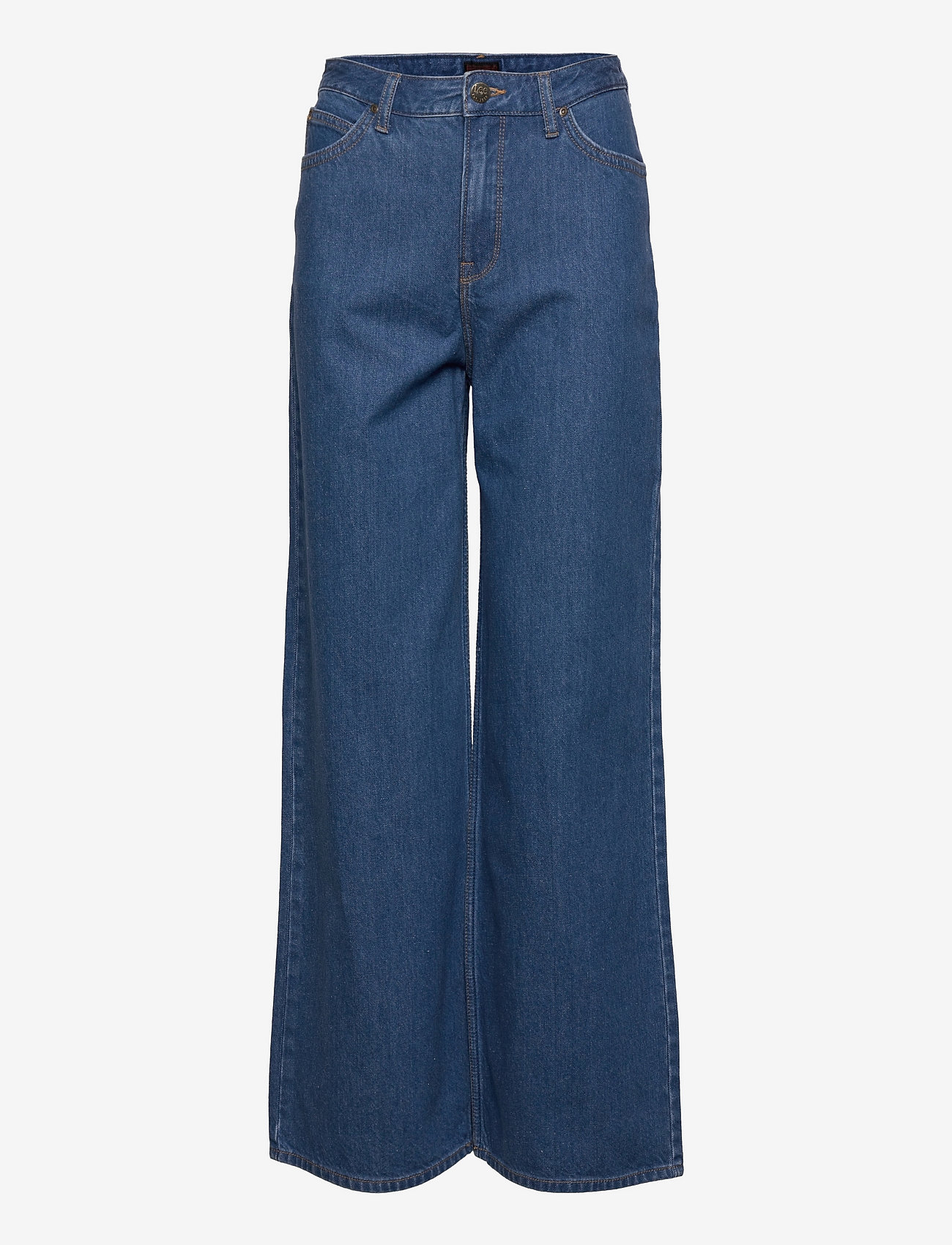 Lee Jeans - STELLA A LINE - džinsi ar platām starām - stonewash ava - 1