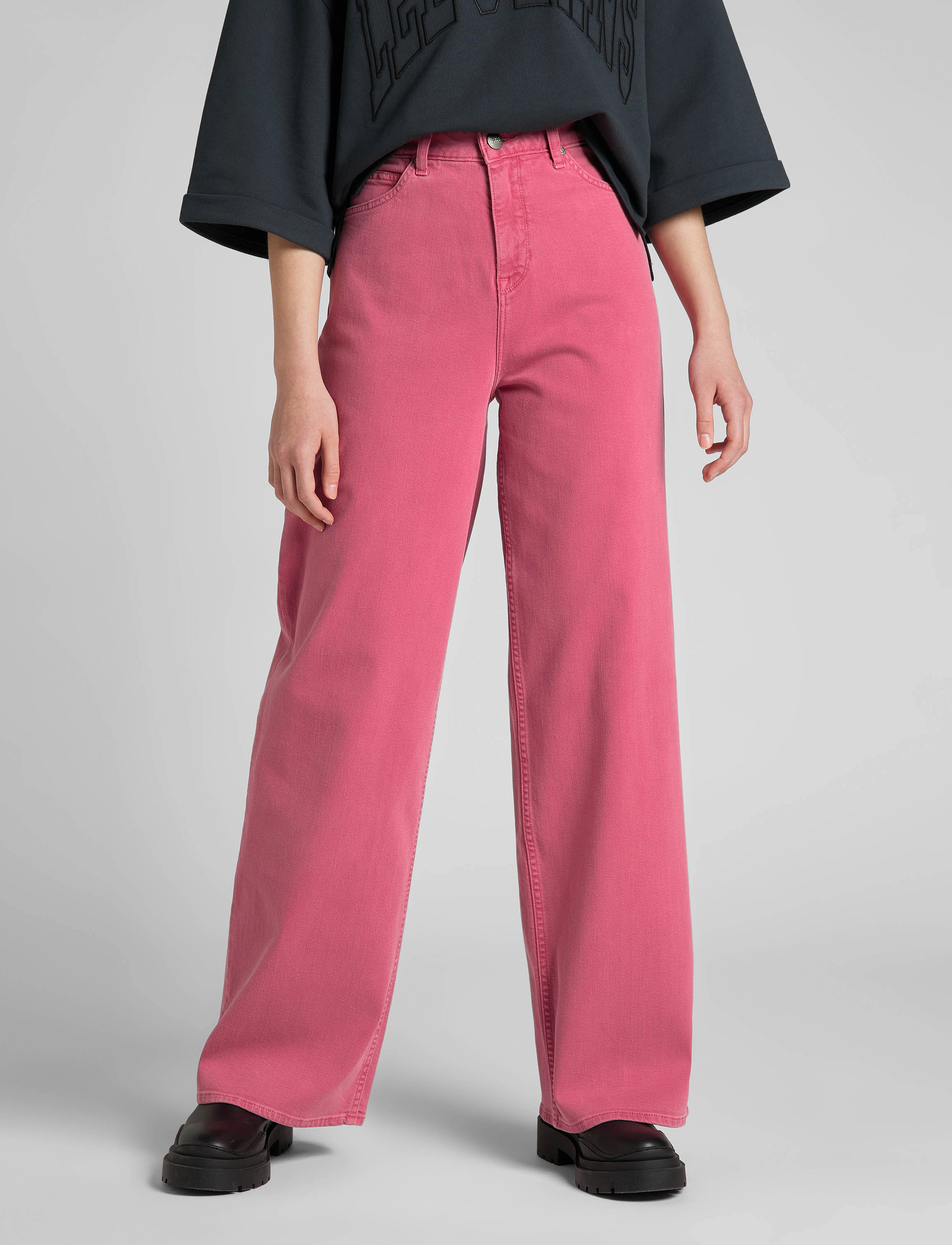 Lee Jeans - STELLA A LINE - camellia - 2