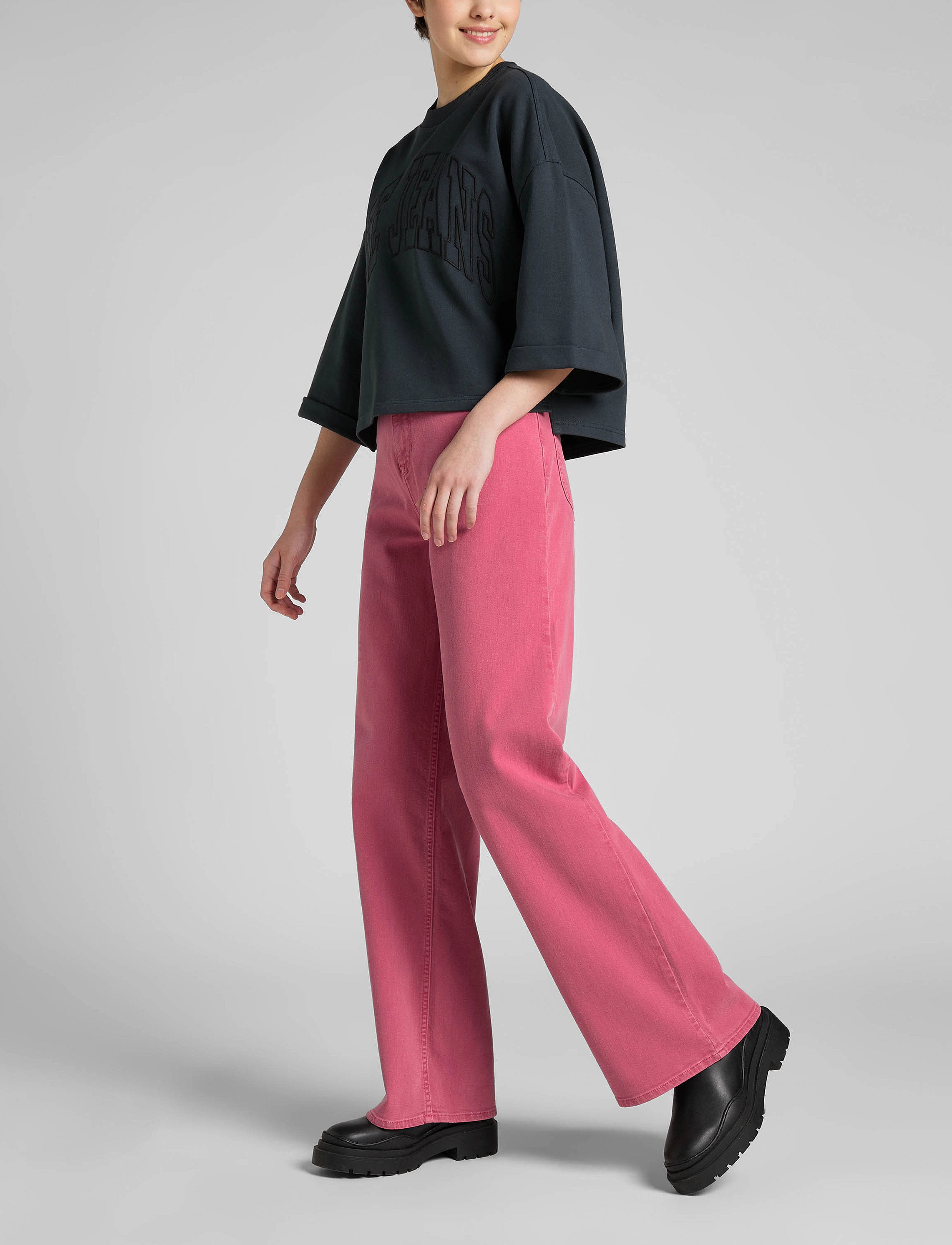 Lee Jeans - STELLA A LINE - camellia - 4