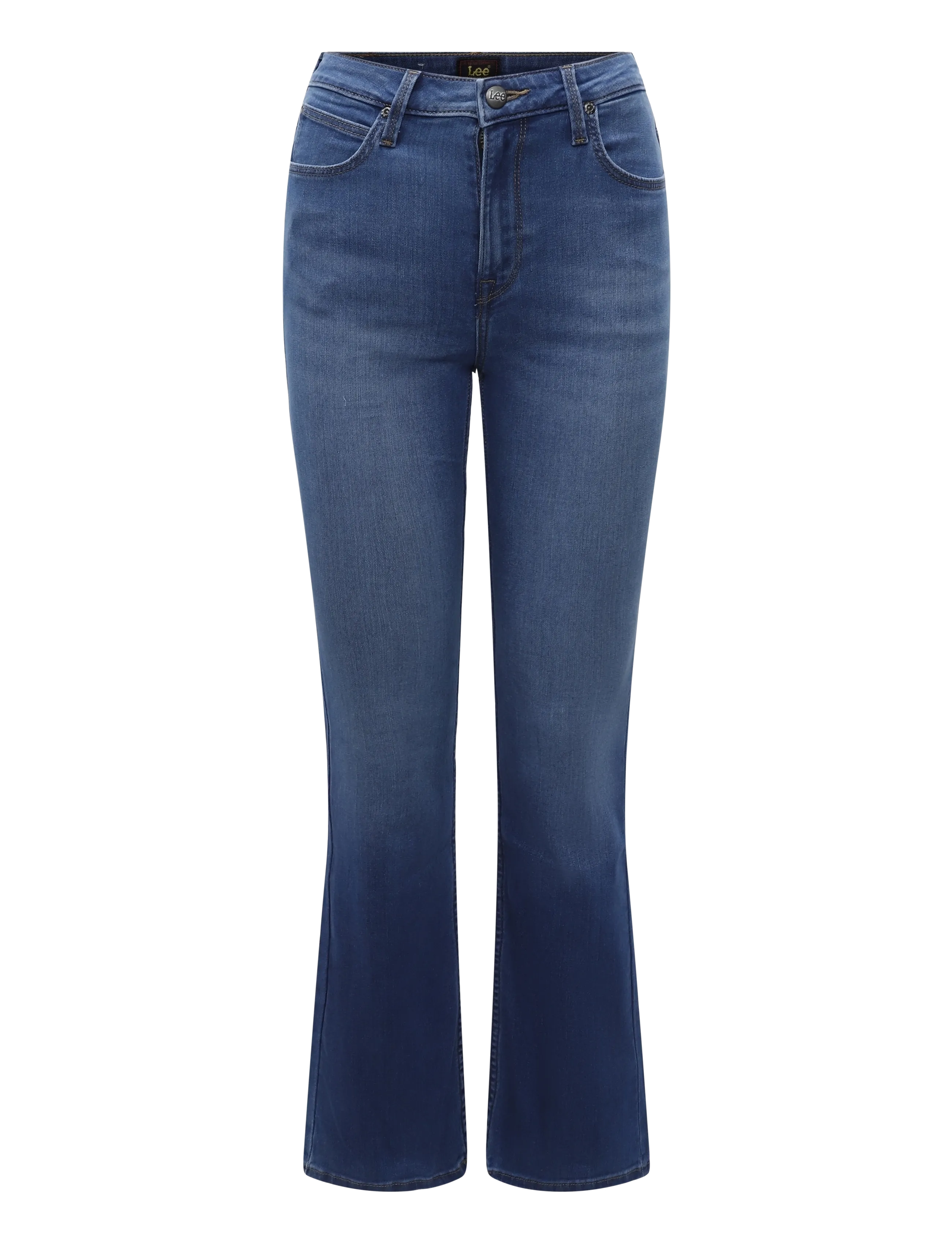 Lee Jeans BREESE BOOT - Bootcut jeans - MID WORN IN / blue