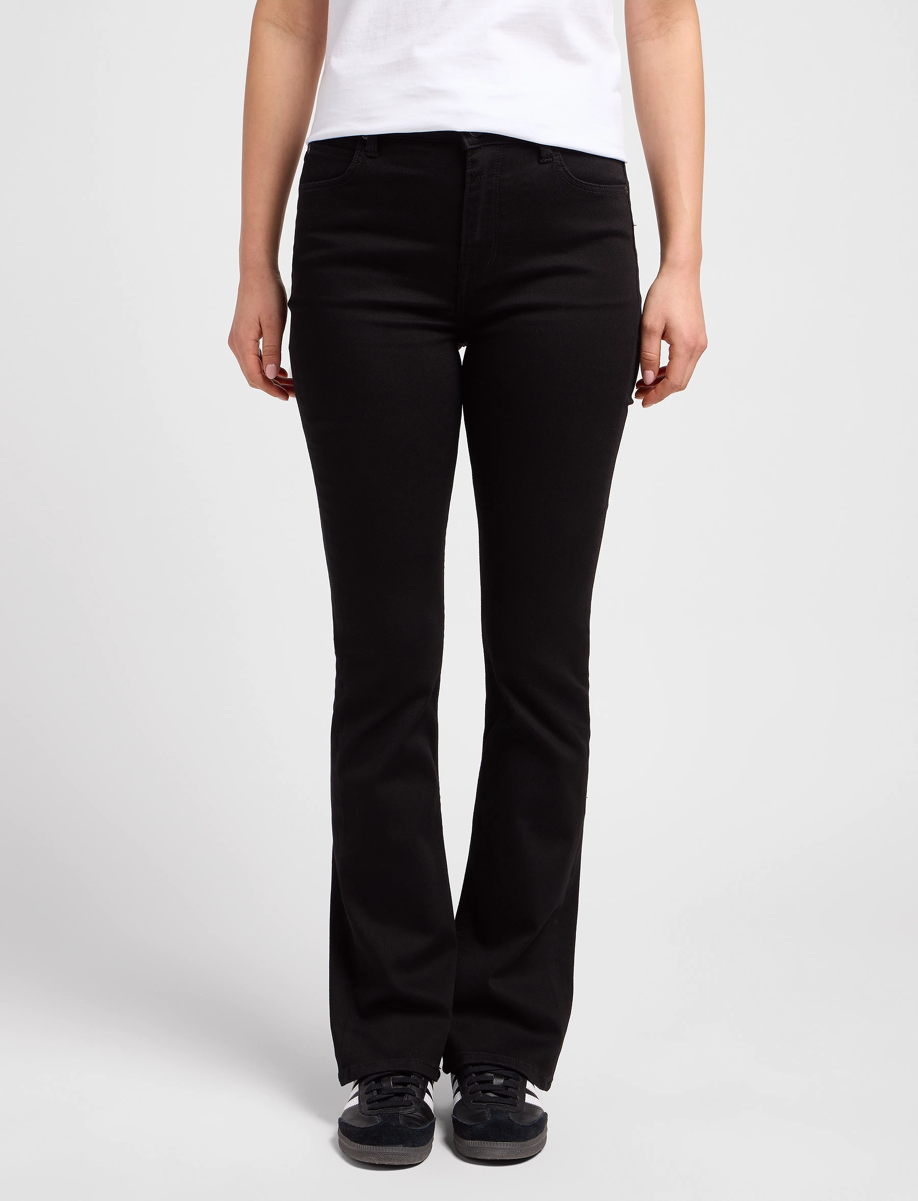Lee Jeans Breese Boot, 25 x 33, Jeans, Schwarz - Boot Cut, Frauen