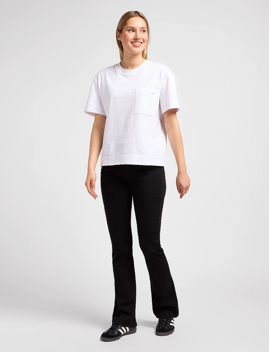 Lee Jeans - BREESE BOOT - alt laienevad teksad - black rinse - 4