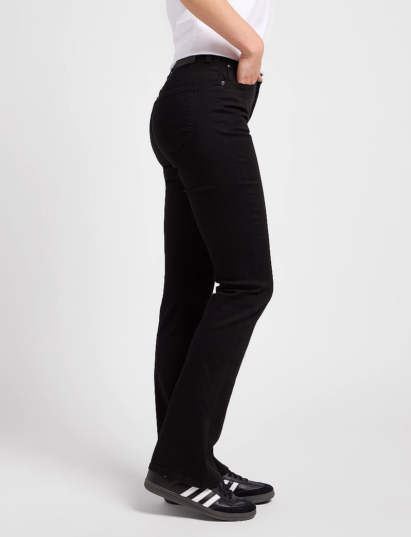 Lee Jeans - BREESE BOOT - alt laienevad teksad - black rinse - 5