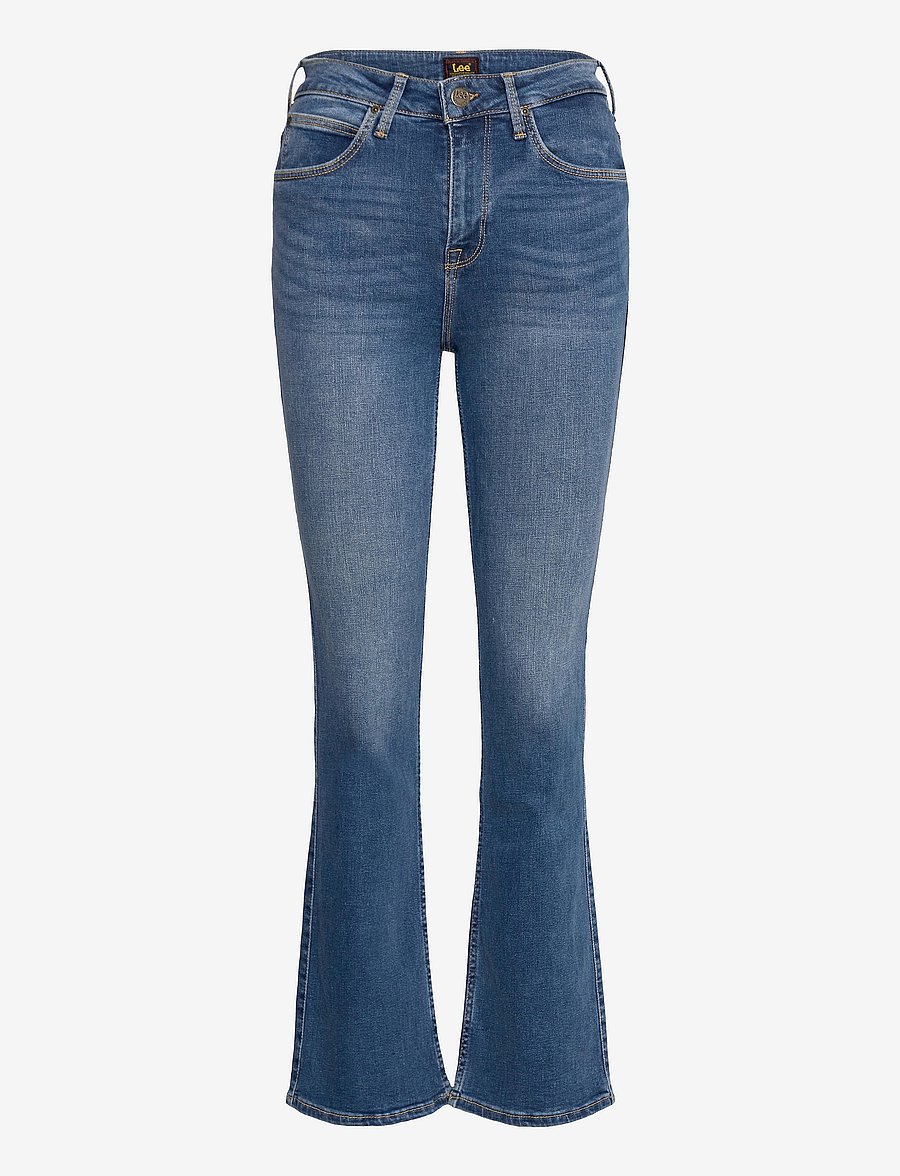 Lee Jeans - BREESE BOOT - alt laienevad teksad - mid worn martha - 1