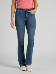 Lee Jeans - BREESE BOOT - alt laienevad teksad - mid worn martha - 2