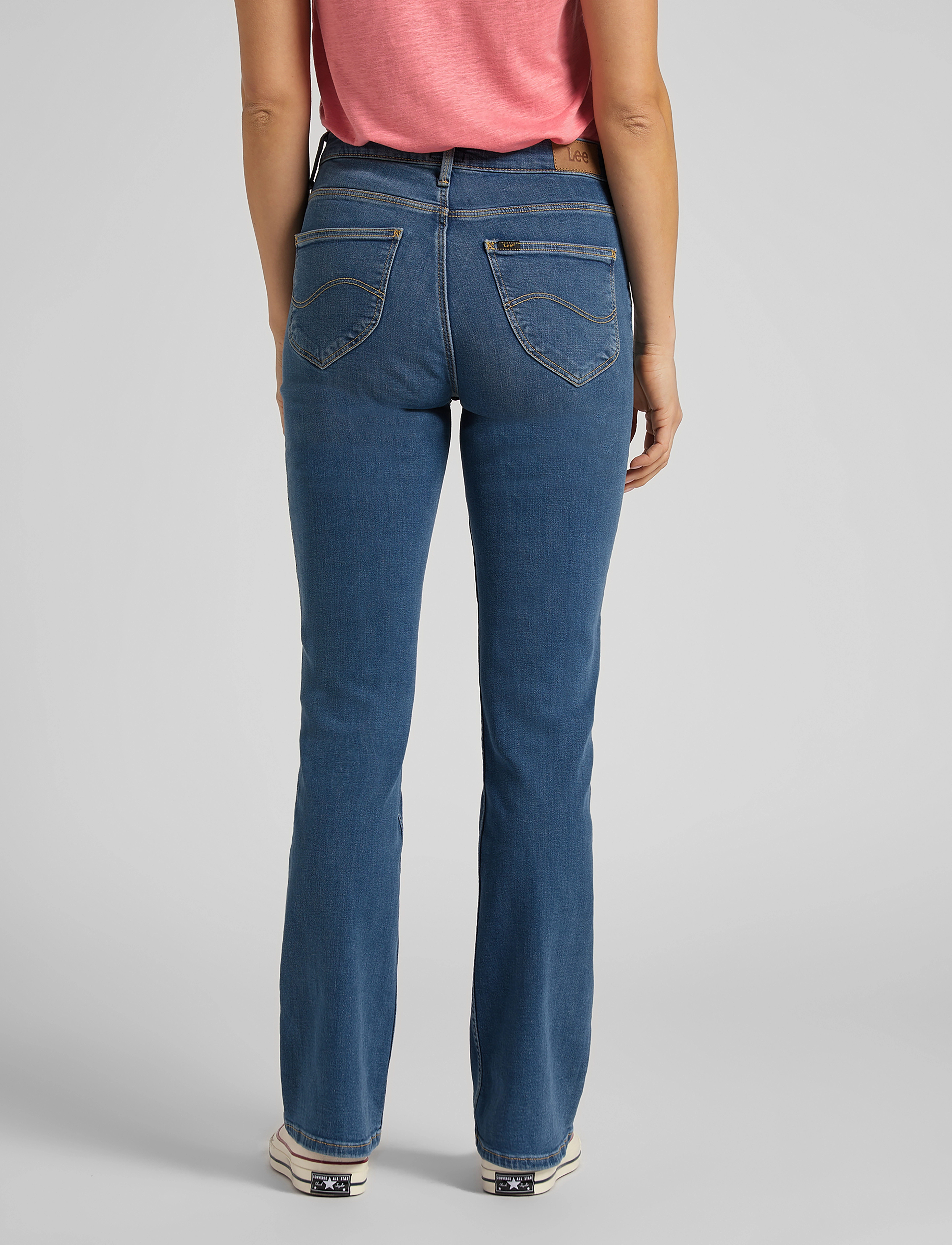 Lee Jeans - BREESE BOOT - bootcut jeans - mid worn martha - 3
