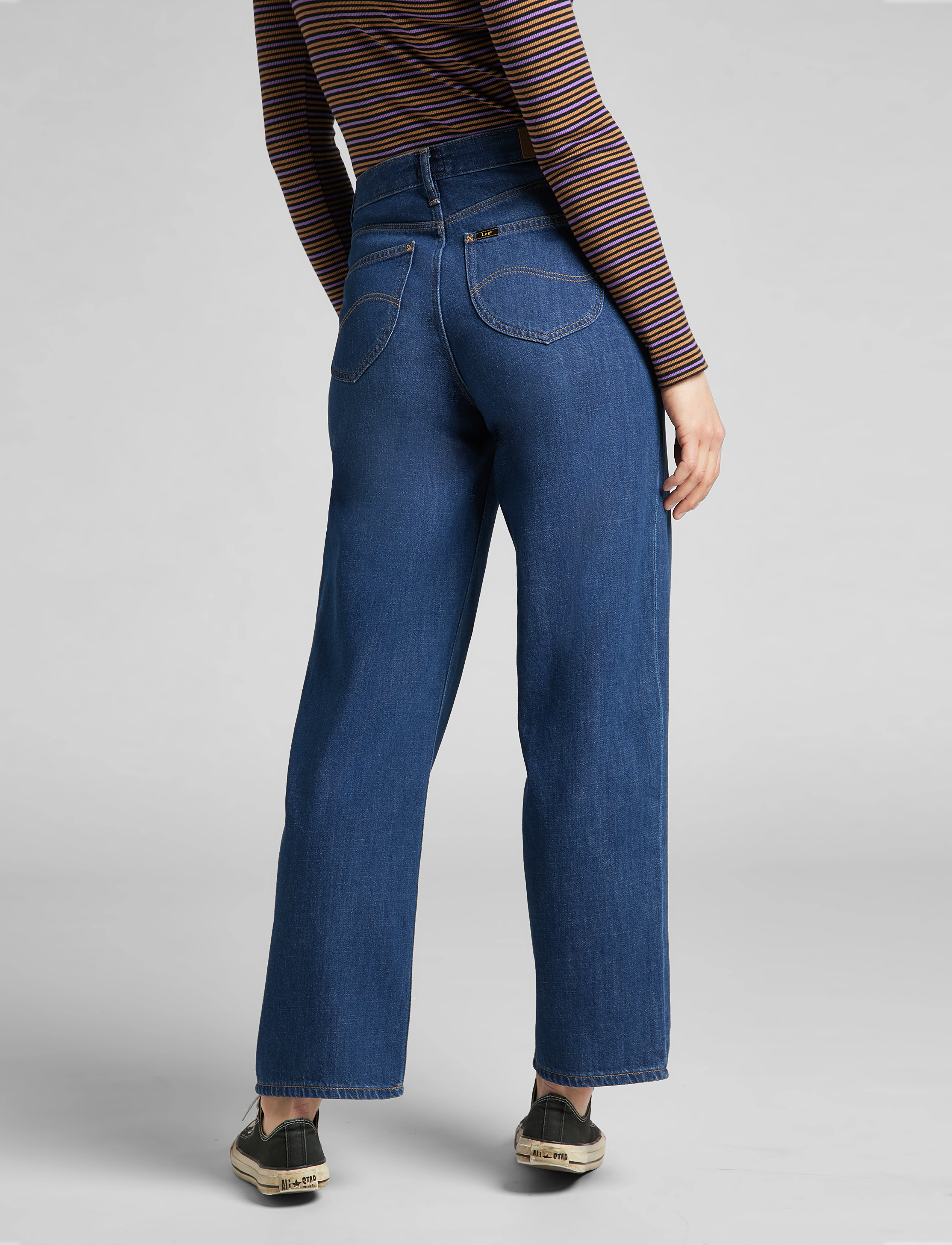 Lee Jeans - WIDE LEG LONG - mid harper - 3