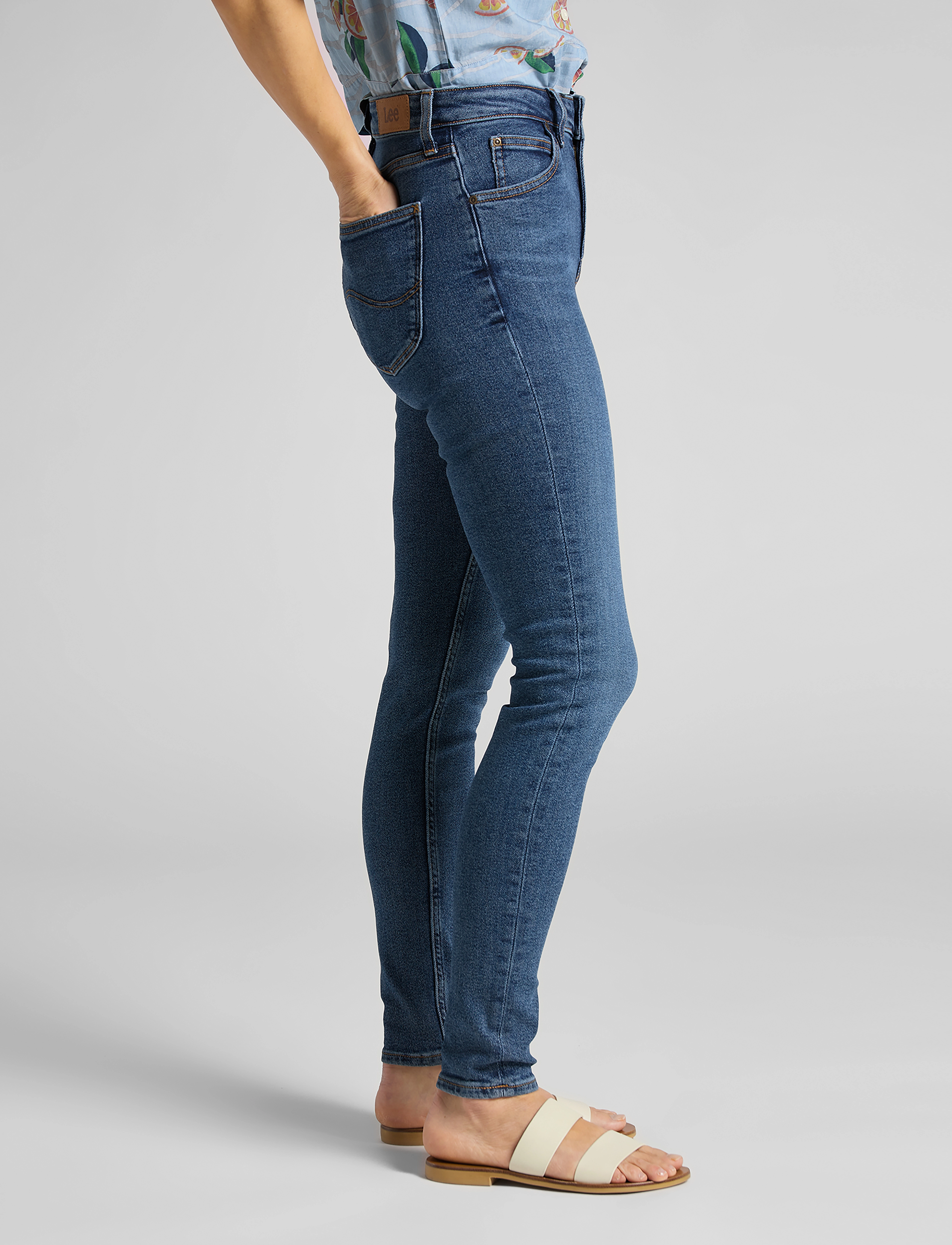 Lee Jeans - IVY - skinny jeans - mid de niro - 5