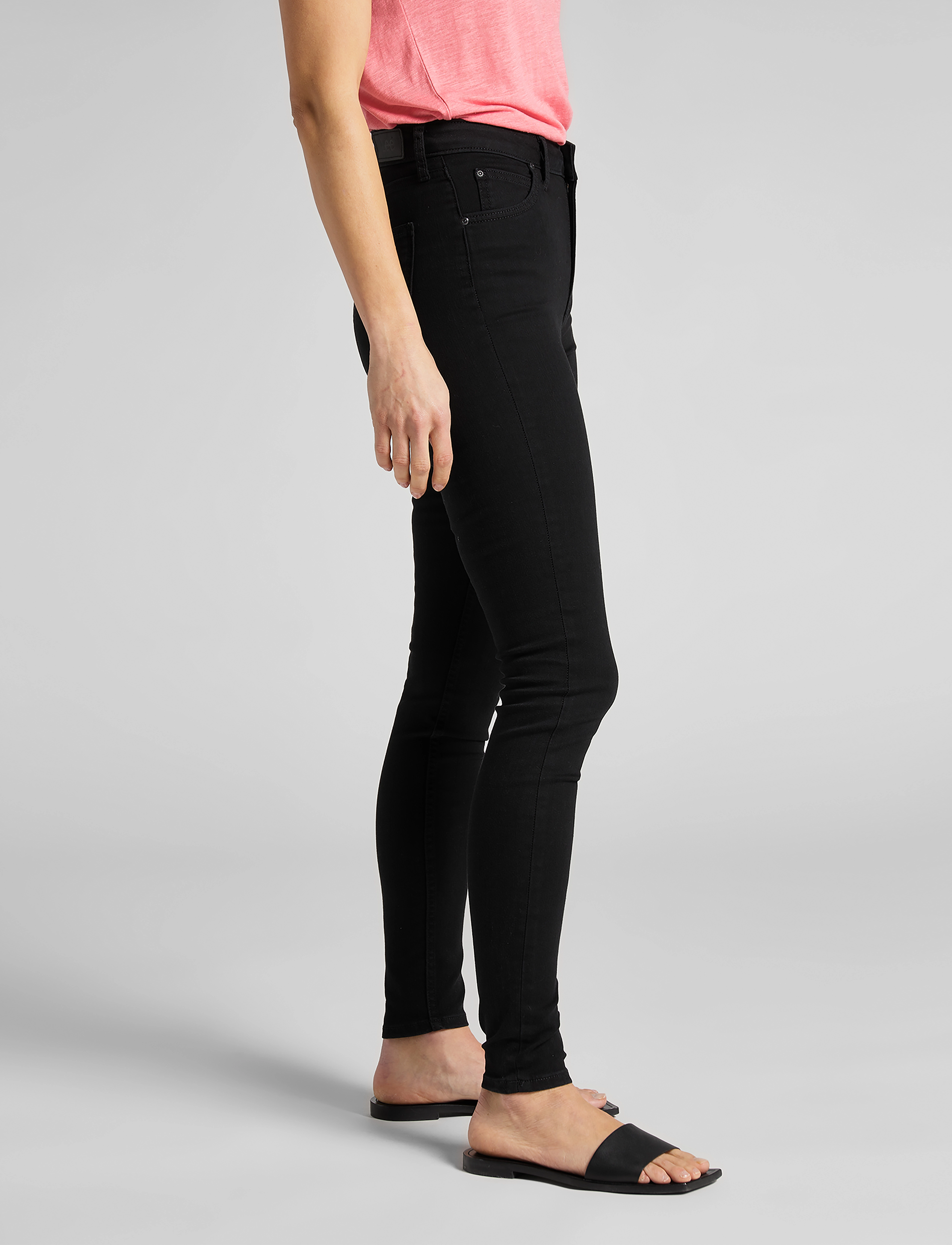 Lee Jeans - IVY - black rinse - 5