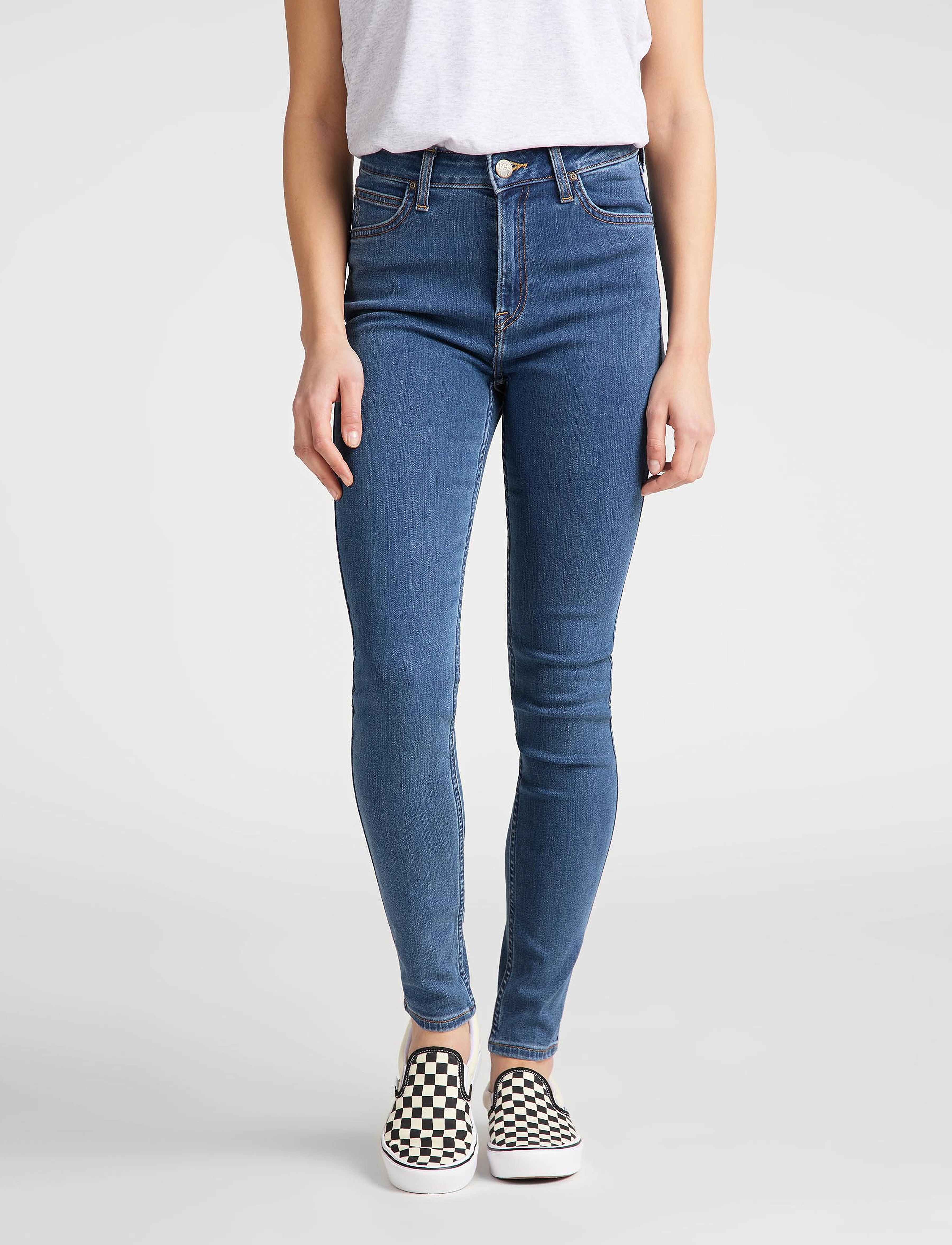 Lee Jeans IVY - Pillifarkut - CLEAN PLAY / blue