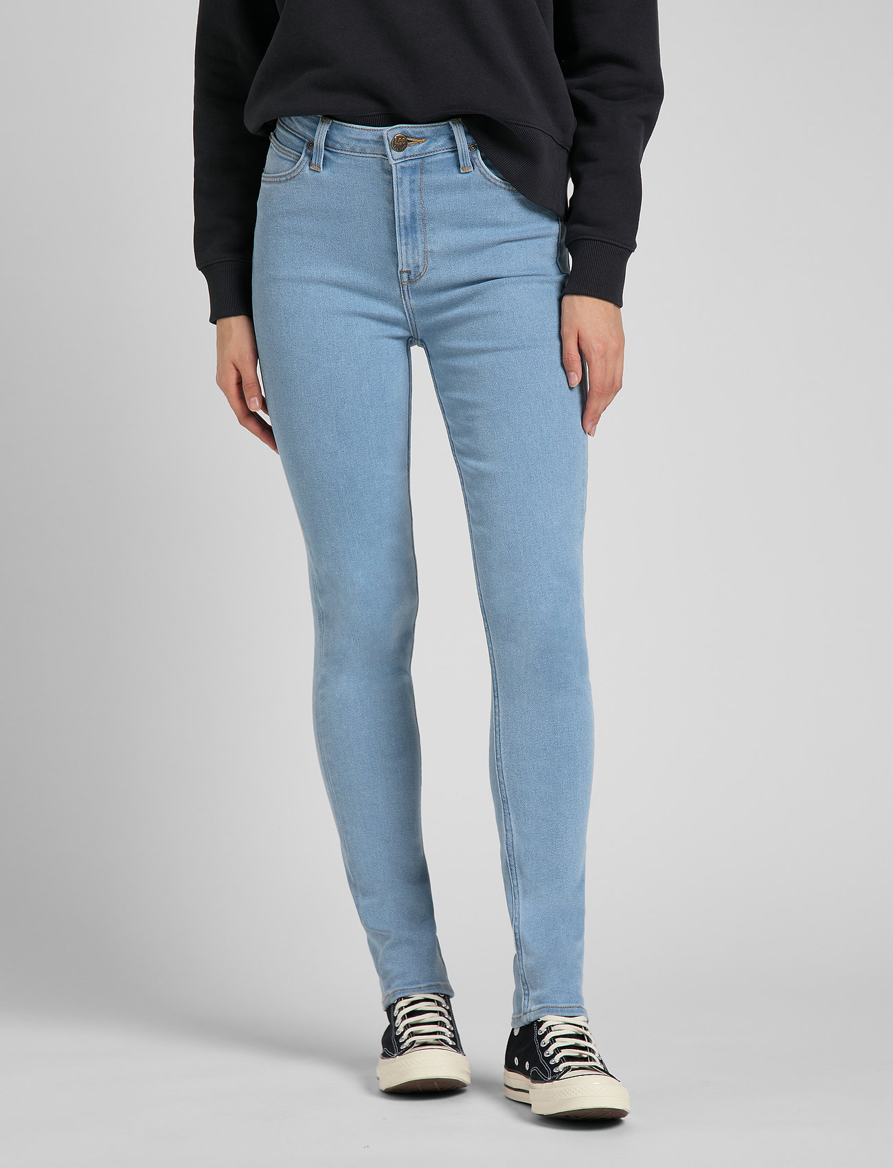Lee Jeans - IVY - dżinsy skinny fit - light ruby - 0