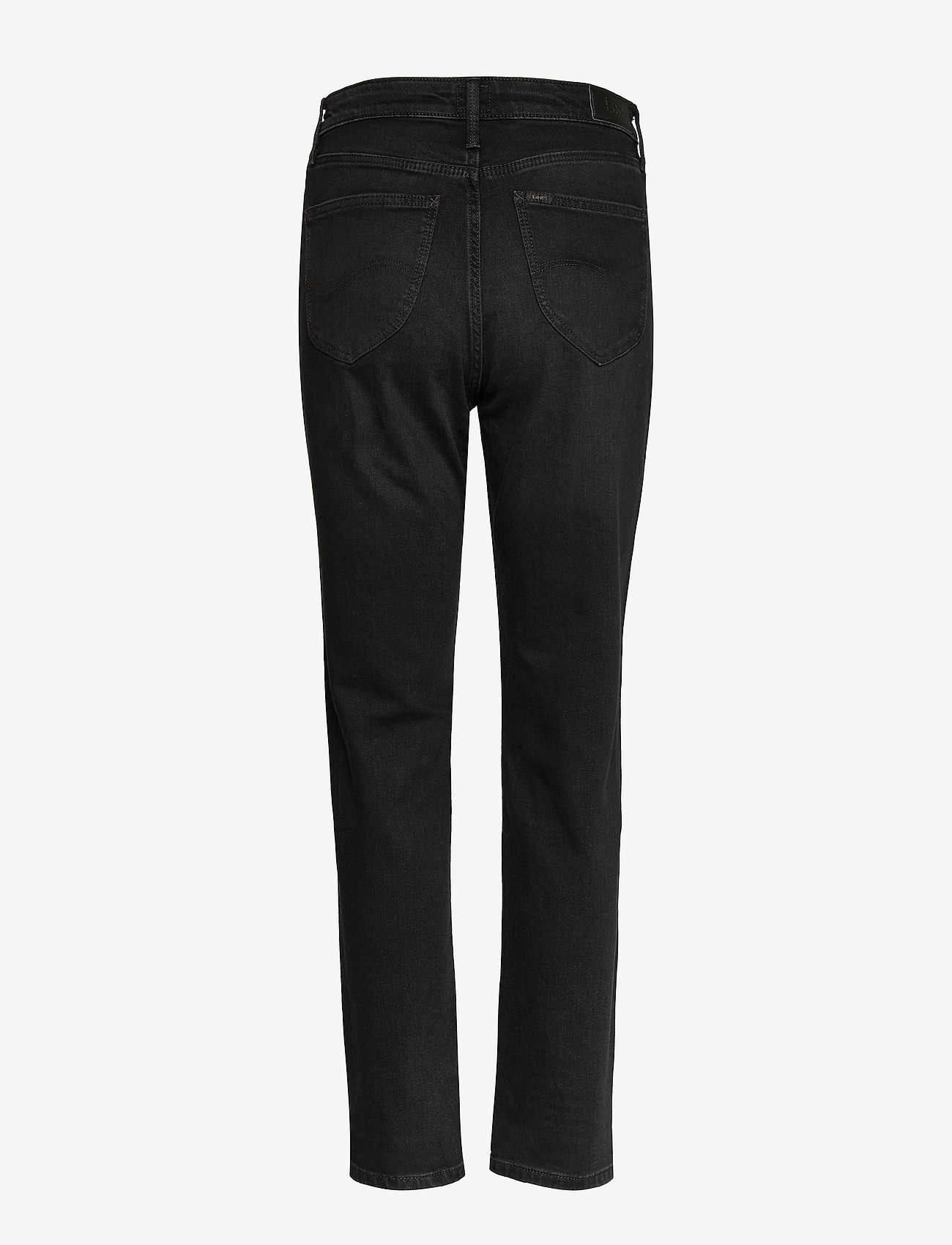 Lee Jeans - MOM STRAIGHT - black worn - 1