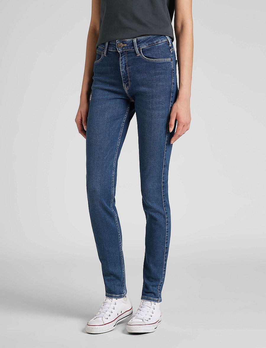 Lee Jeans - FOREVERFIT - skinny jeans - dark subtle worn - 0