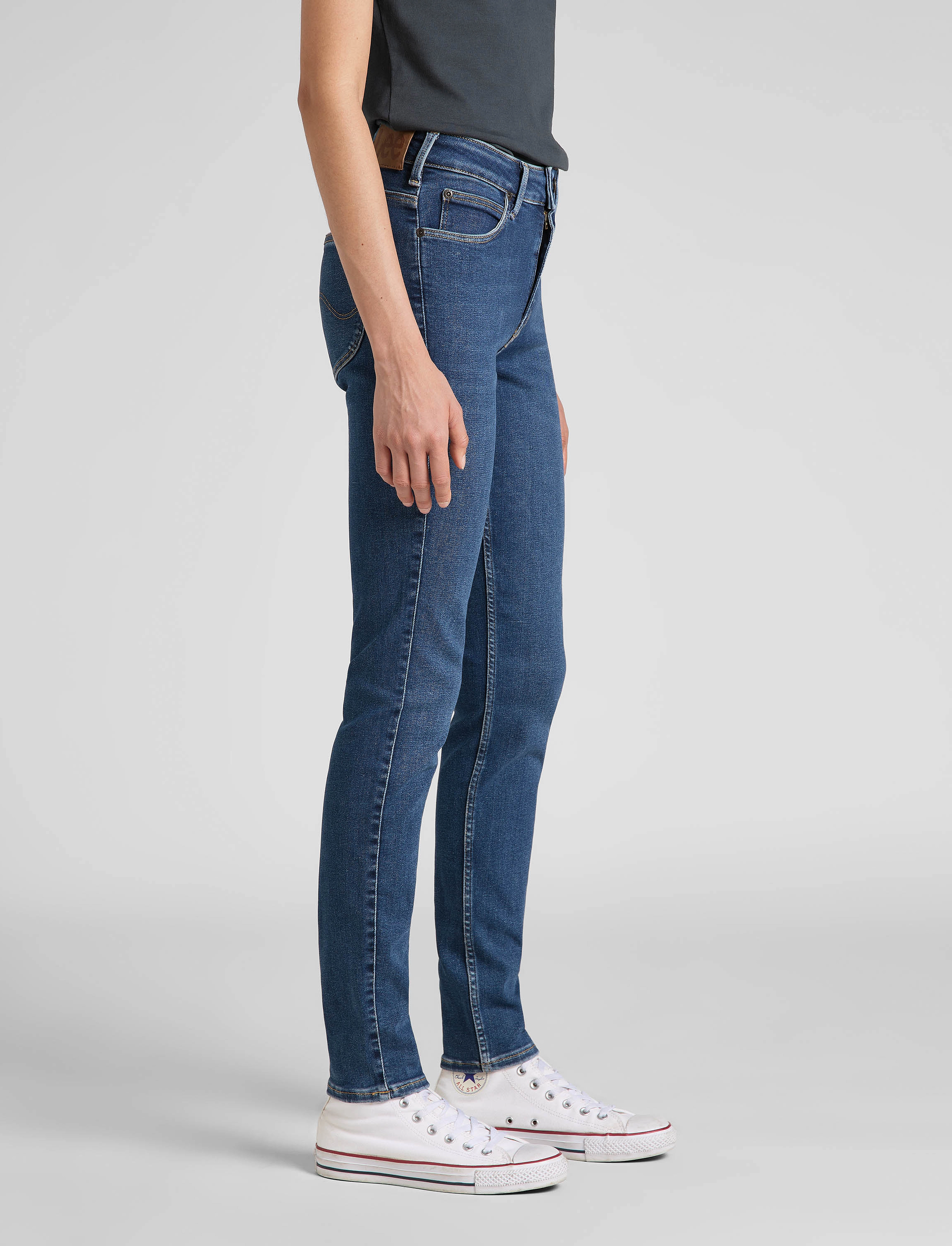 Lee Jeans - FOREVERFIT - skinny jeans - dark subtle worn - 5