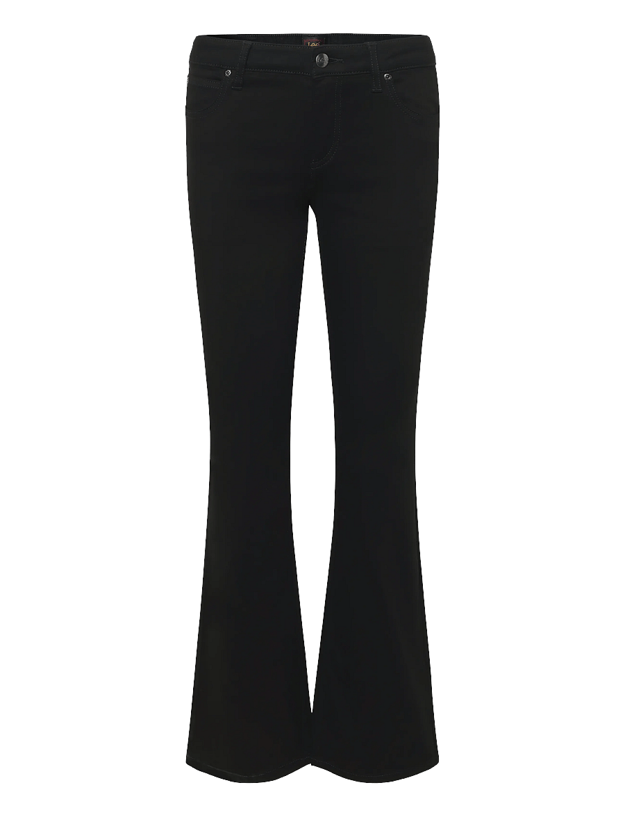 Lee Jeans - JESSICA - hosen mit weitem bein - black rinse - 1